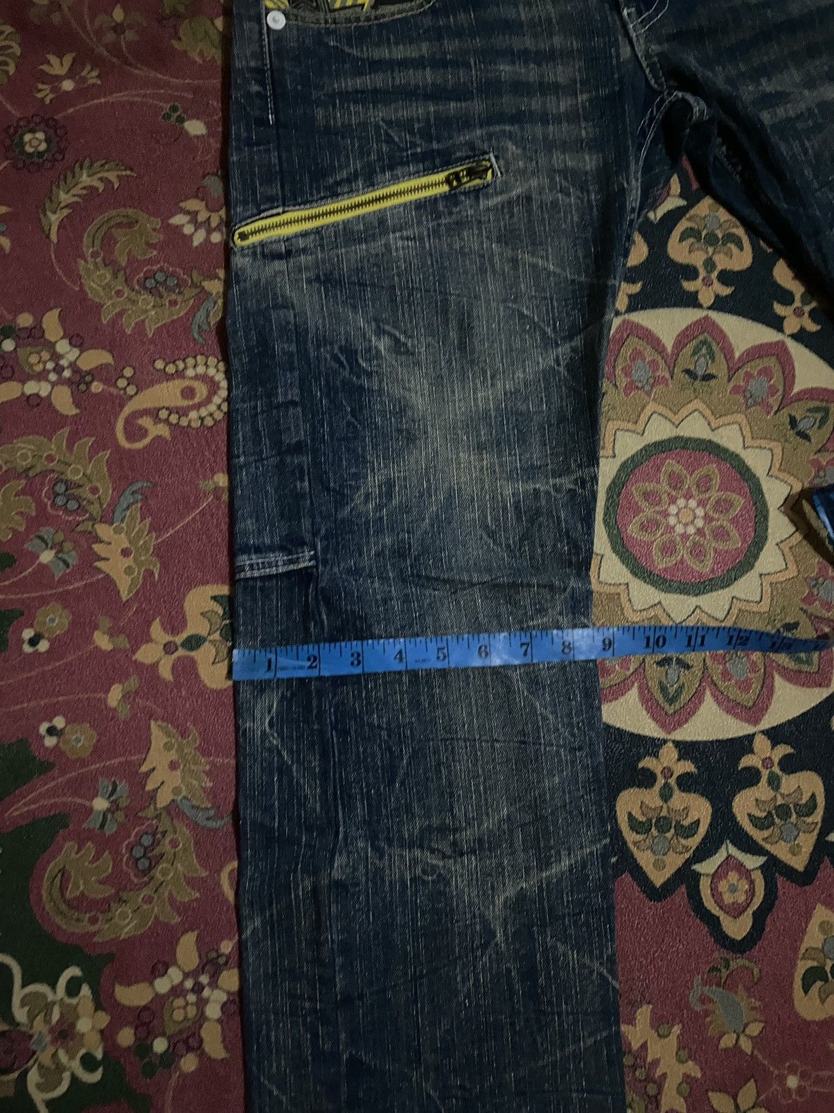 Hysteric Glamour Vintage Jack Serika Double Waist Lightning Style Size US 33 - 19 Thumbnail