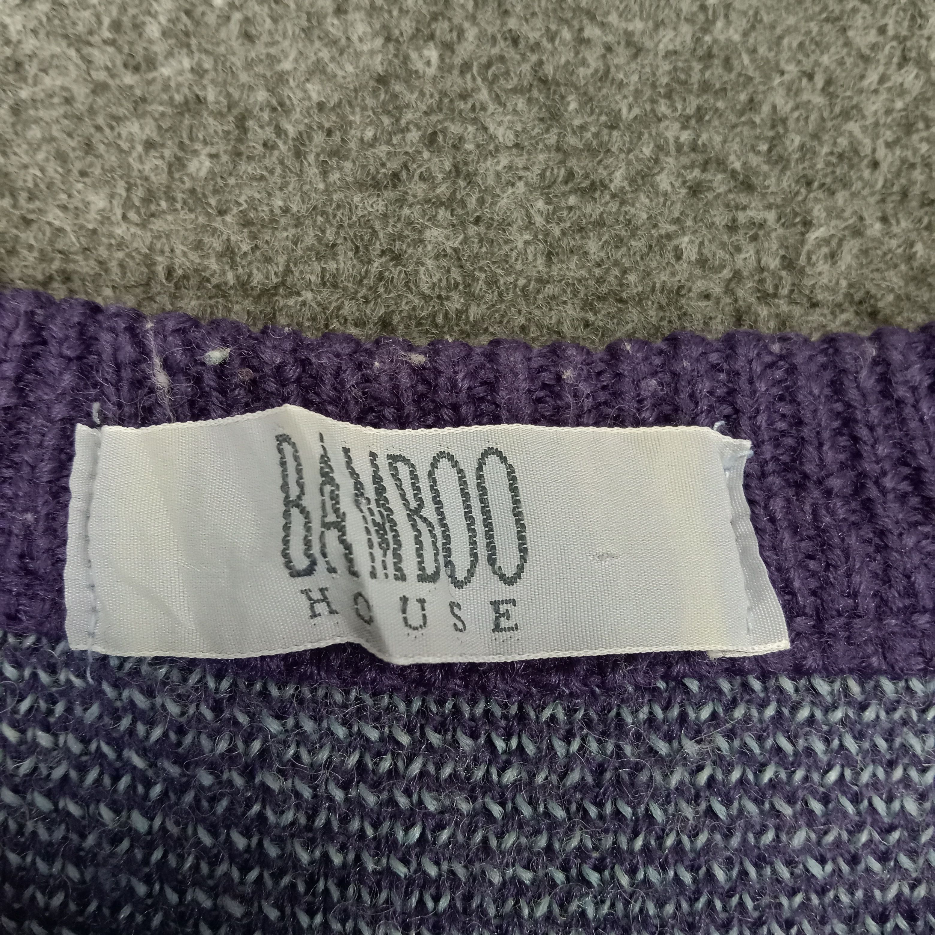 United Bamboo × Vintage Bamboo House Japanese Style Knitwear Sweatshirt Size S / US 4 / IT 40 - 3 Thumbnail