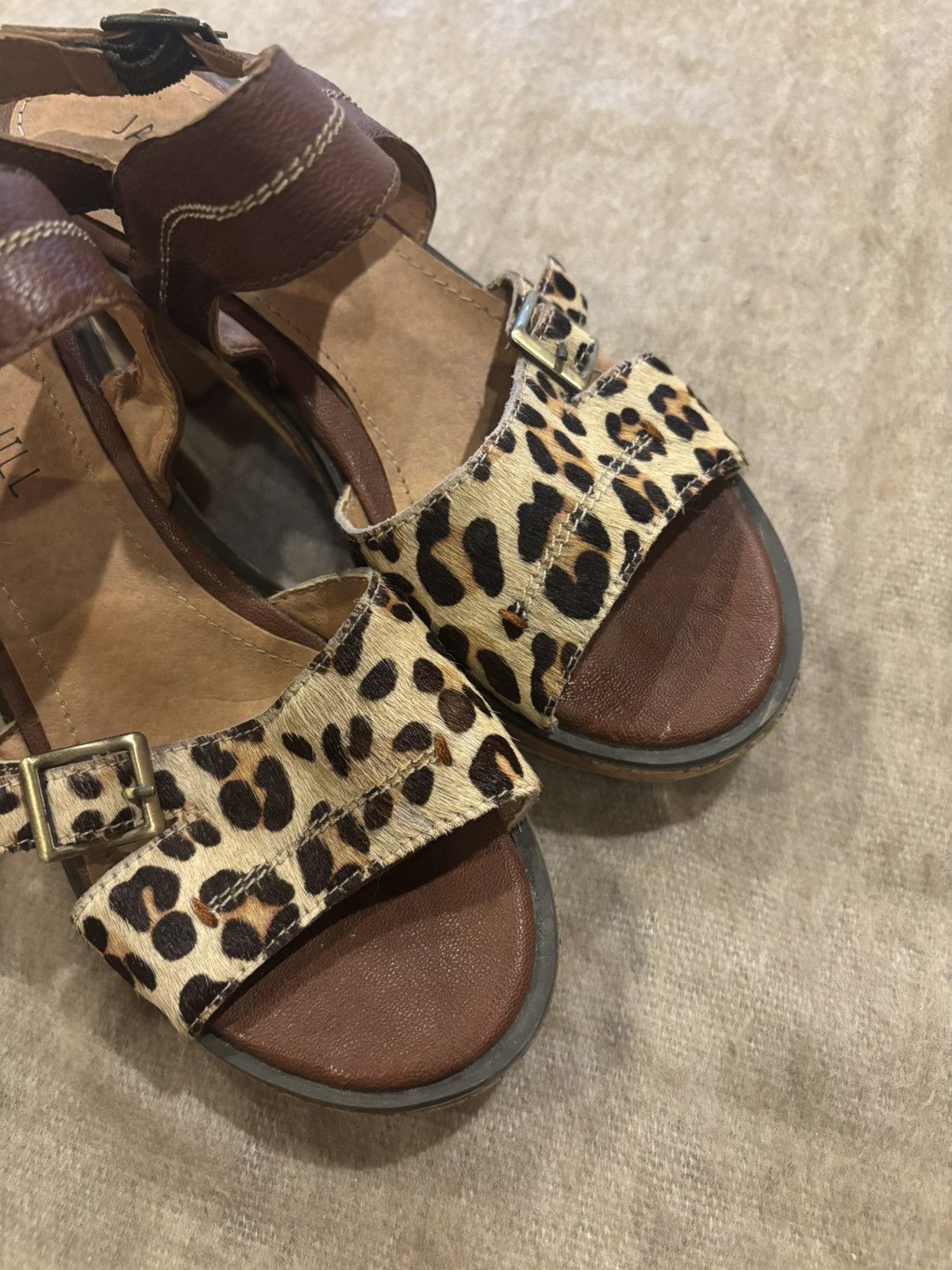Other Leopard print sandals.wf-113 Size US 6 / IT 36 - 2 Thumbnail