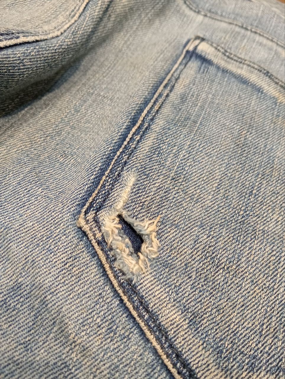 Prada PRADA BLUE DISTRESSED DENIM PANTS Size US 32 / EU 48 - 15 Thumbnail