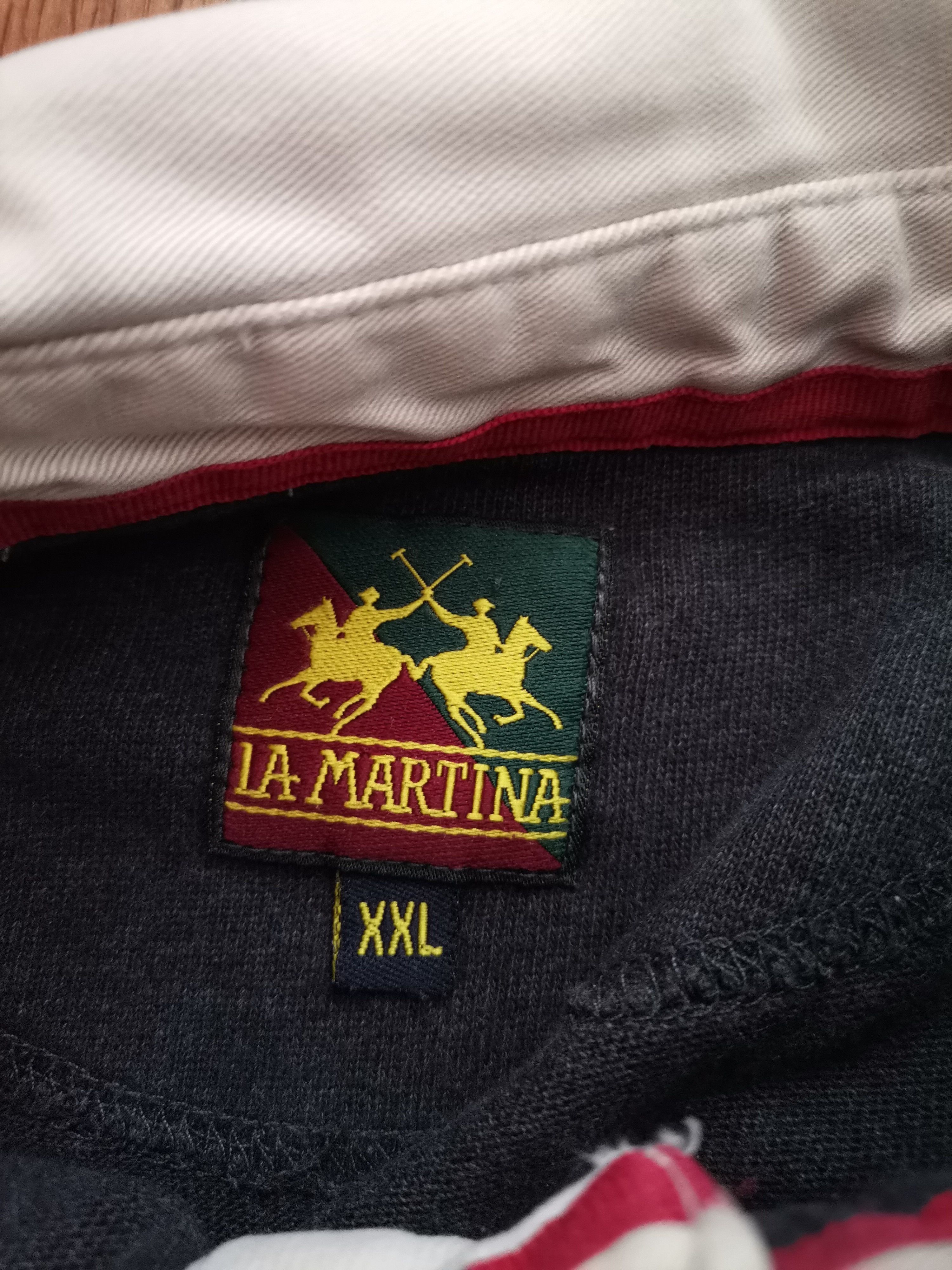 La Martina La Martina L/S Polo Size US XXL / EU 58 / 5 - 2 Thumbnail