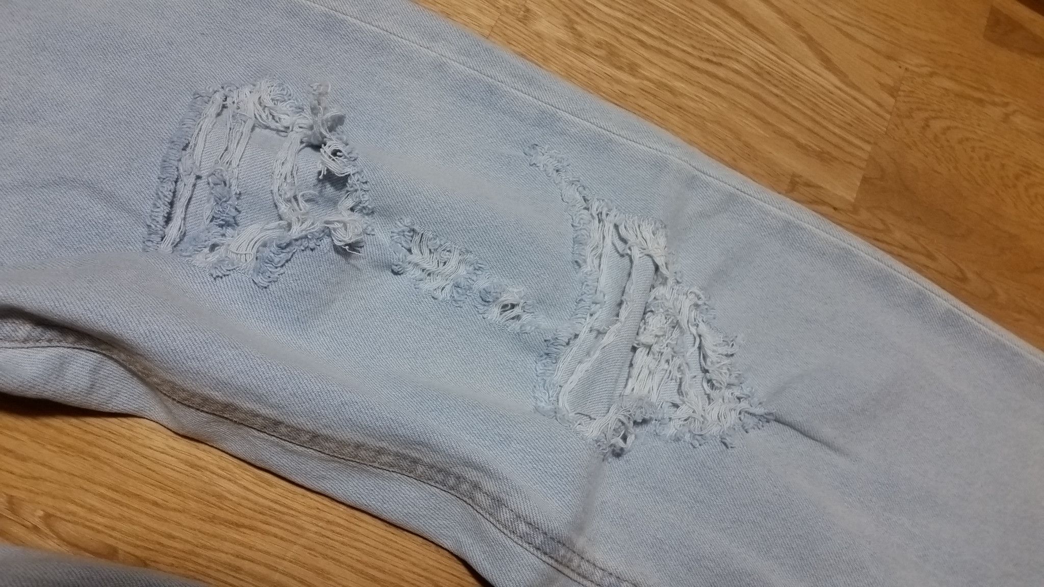Vintage 💥For Tall 💥L36 L38 90s loose w33 holes distressed w31 w32 Size US 32 / EU 48 - 9 Thumbnail