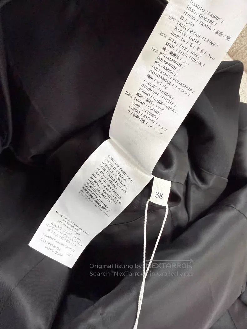 Alexander McQueen Alexander Mcqueen Pin white suit collar waist long-sleeved Size XS / US 0-2 / IT 36-38 - 7 Thumbnail