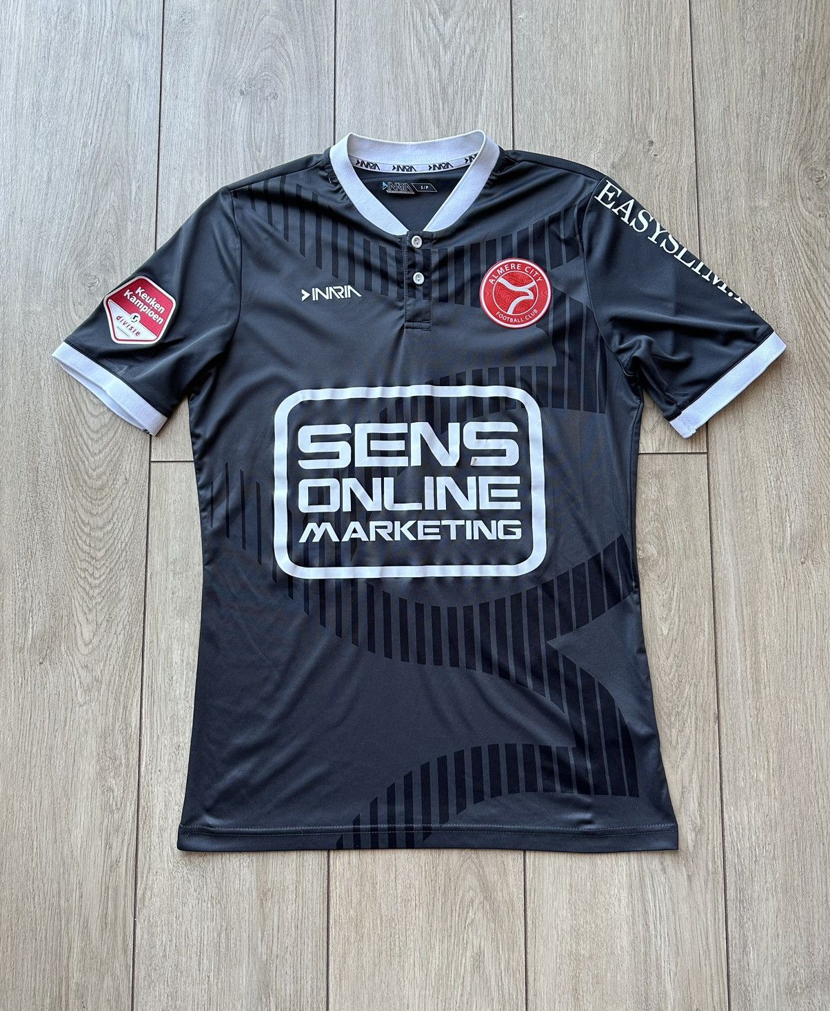 Almere City Holland MATCH WORN Shirt #30 Size S