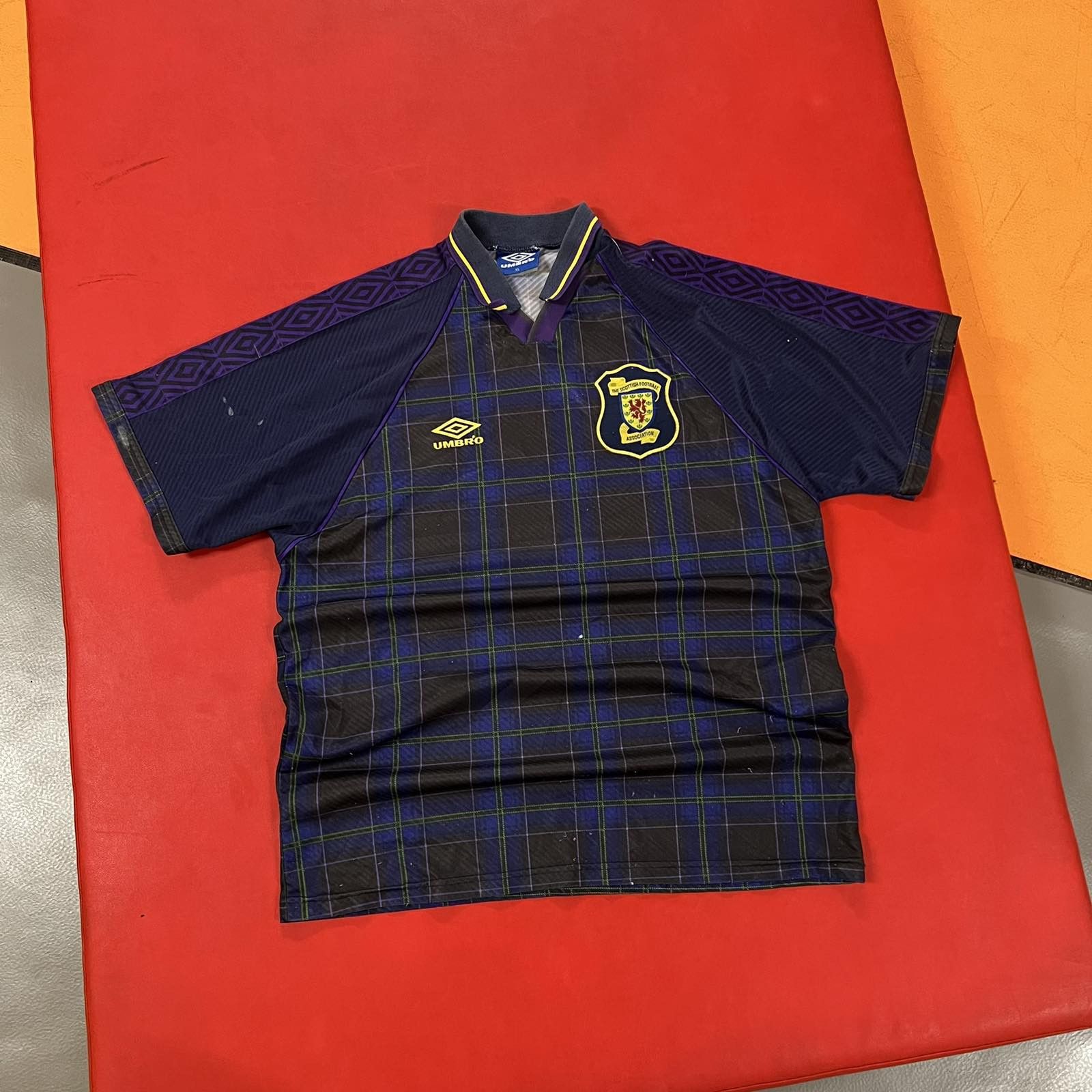 1994/1996 Umbro Scotland Vintage Soccer Jersey Shirt Home