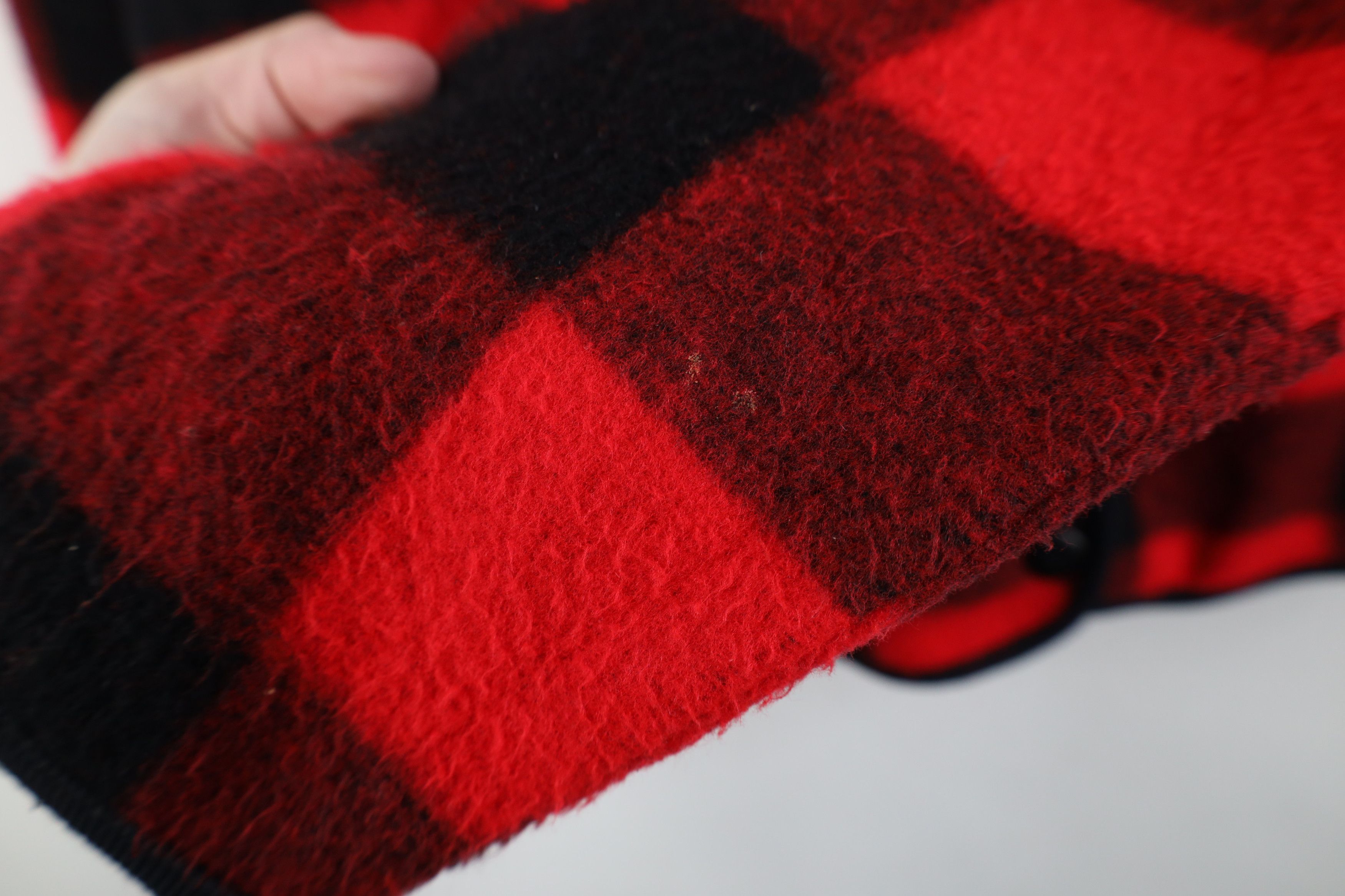 Vintage Vintage 90s Streetwear Plaid Fleece Cardigan Sweater USA Size M / US 6-8 / IT 42-44 - 7 Thumbnail