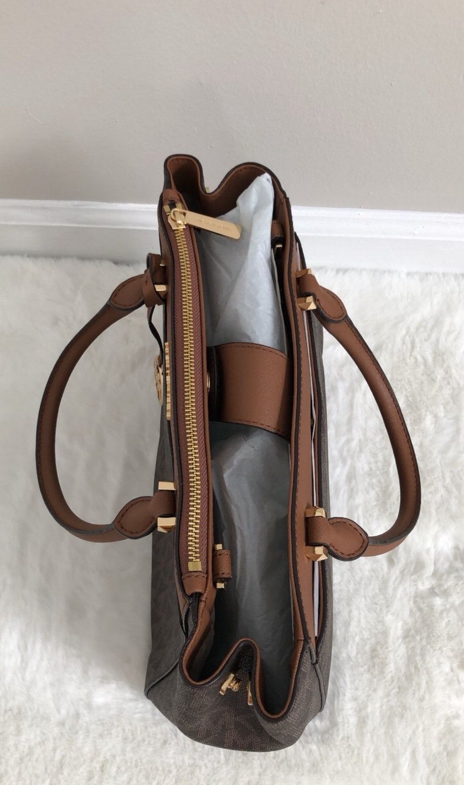 Michael Kors Michael Kors Gibson Satchel Bag Size ONE SIZE - 4 Thumbnail