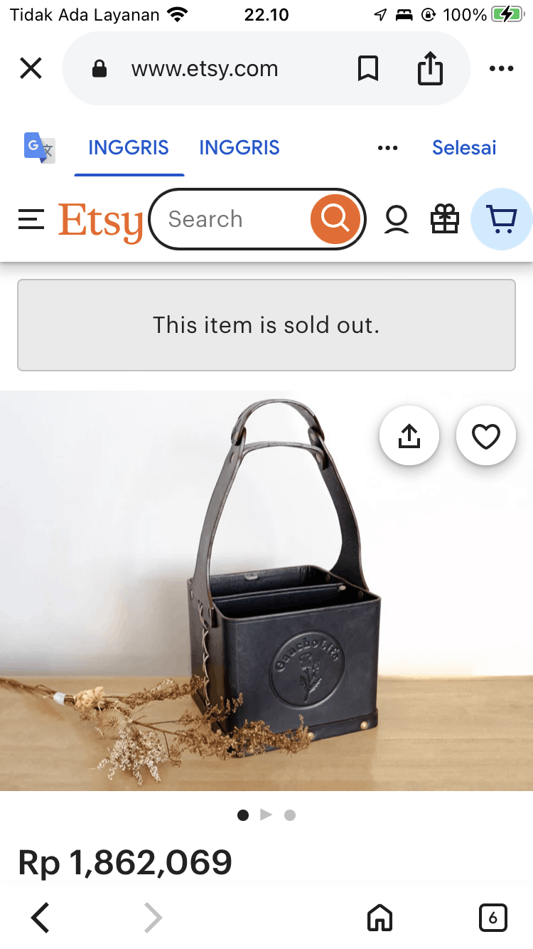 Vintage Mate gourd set bag - yerba mate set bag - yerba mate carry Size ONE SIZE - 4 Thumbnail