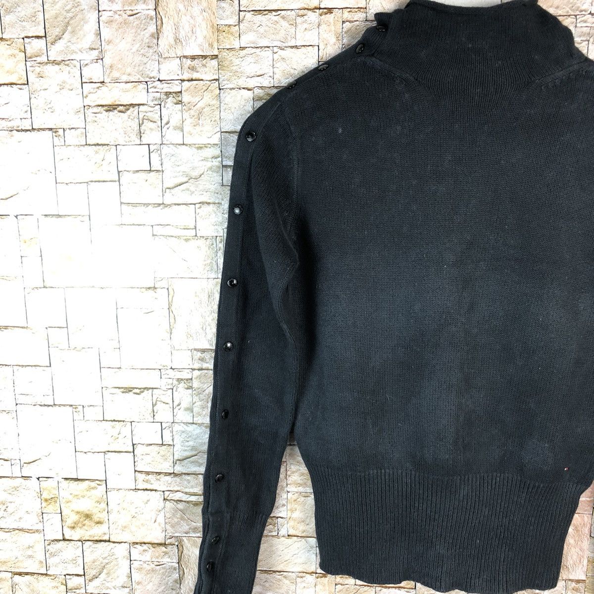 Tommy Hilfiger Tommy Hilfiger Black Knitwear #A1197 Size XS / US 0-2 / IT 36-38 - 9 Thumbnail