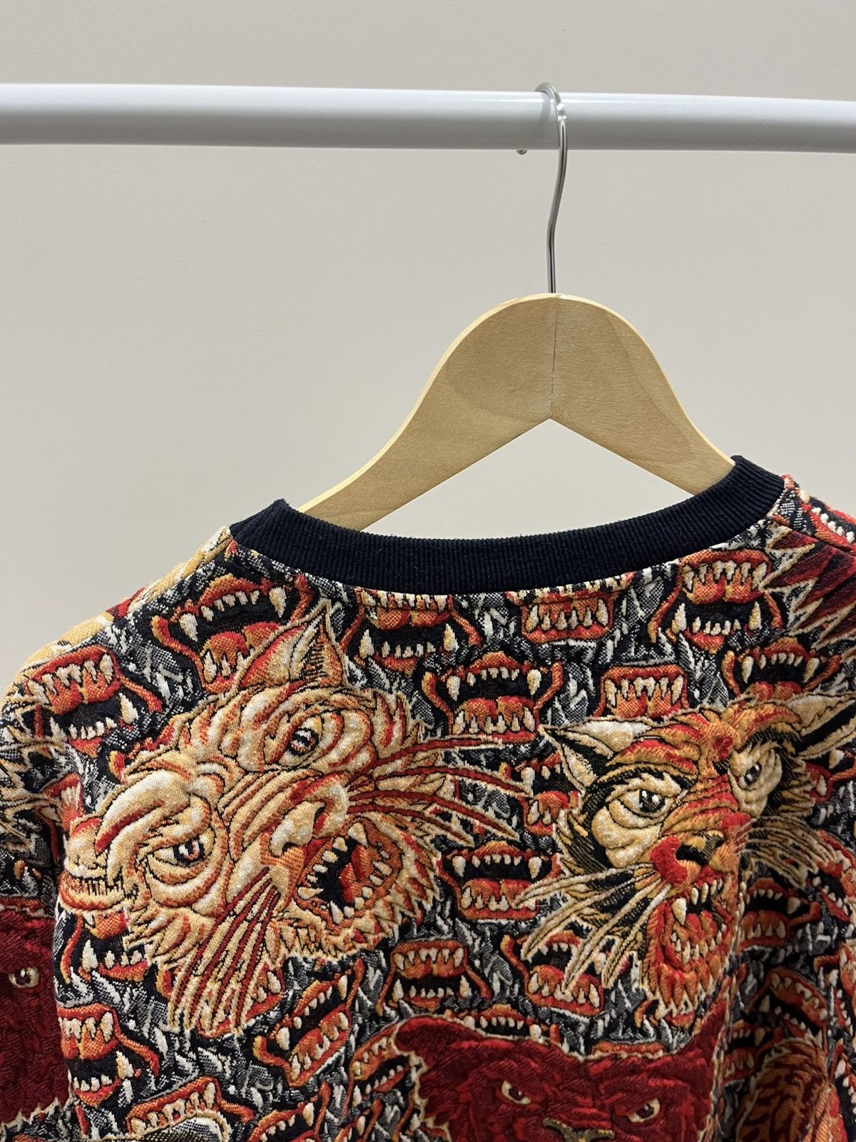 Zara RARE ZARA MAN 🔥Multicolour Animal Print Sweater Size US L / EU 52-54 / 3 - 6 Thumbnail