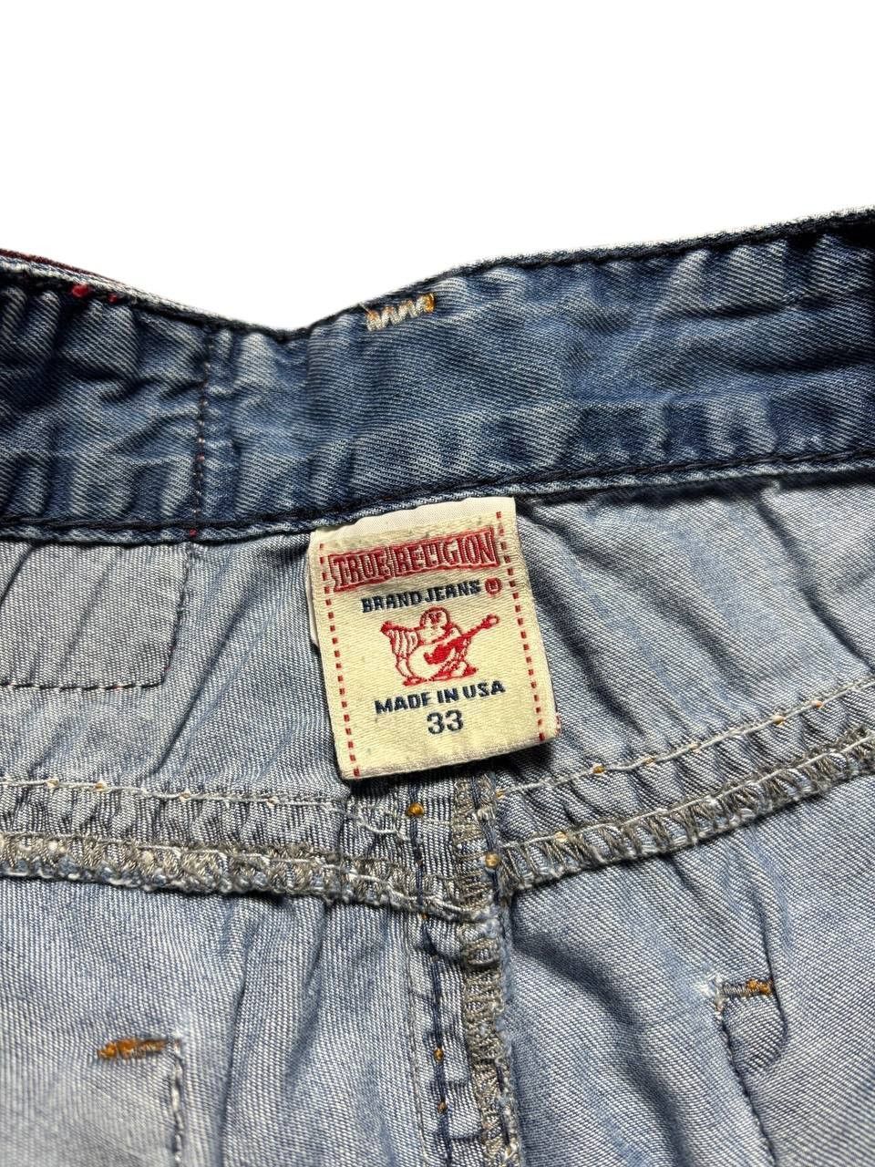 True Religion True Religion Billy Super T Denim Shorts sz W33 made in USA Size US 33 - 9 Thumbnail