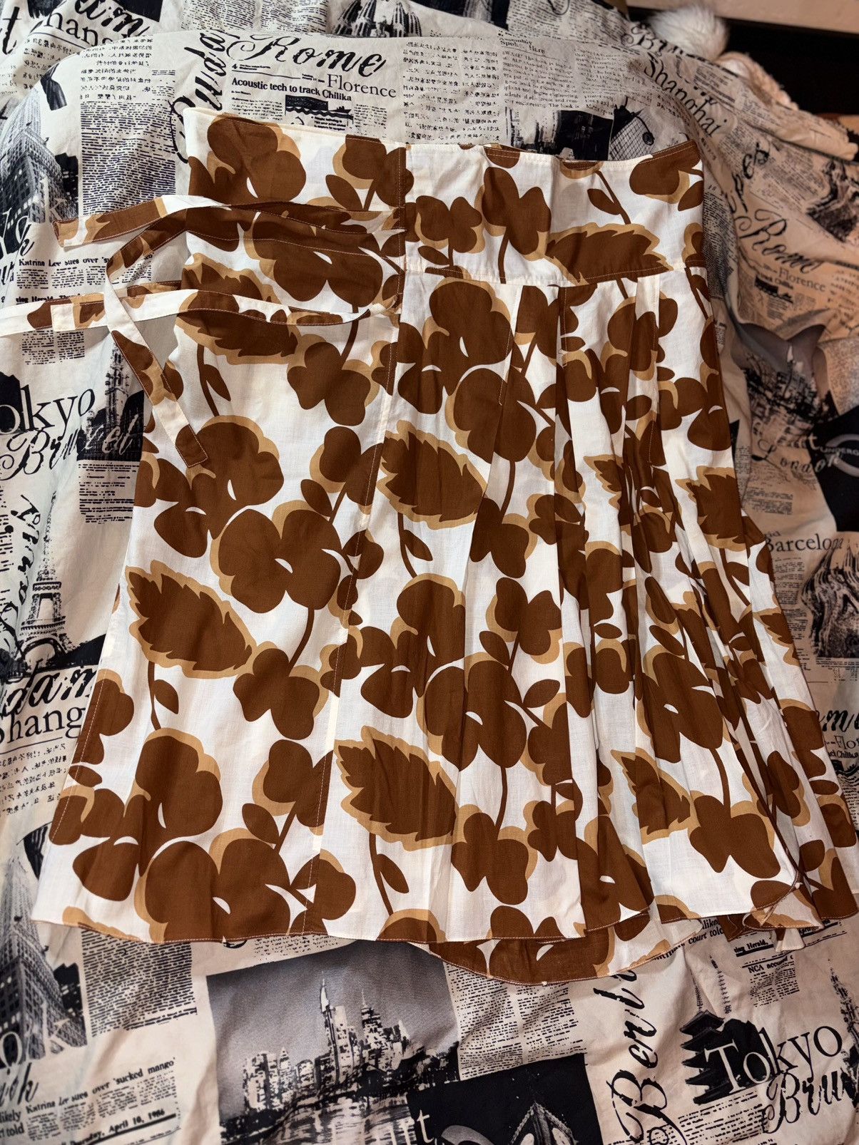 Other Marni pleated floral Skir Size 30" / US 8 / IT 44 - 5 Thumbnail