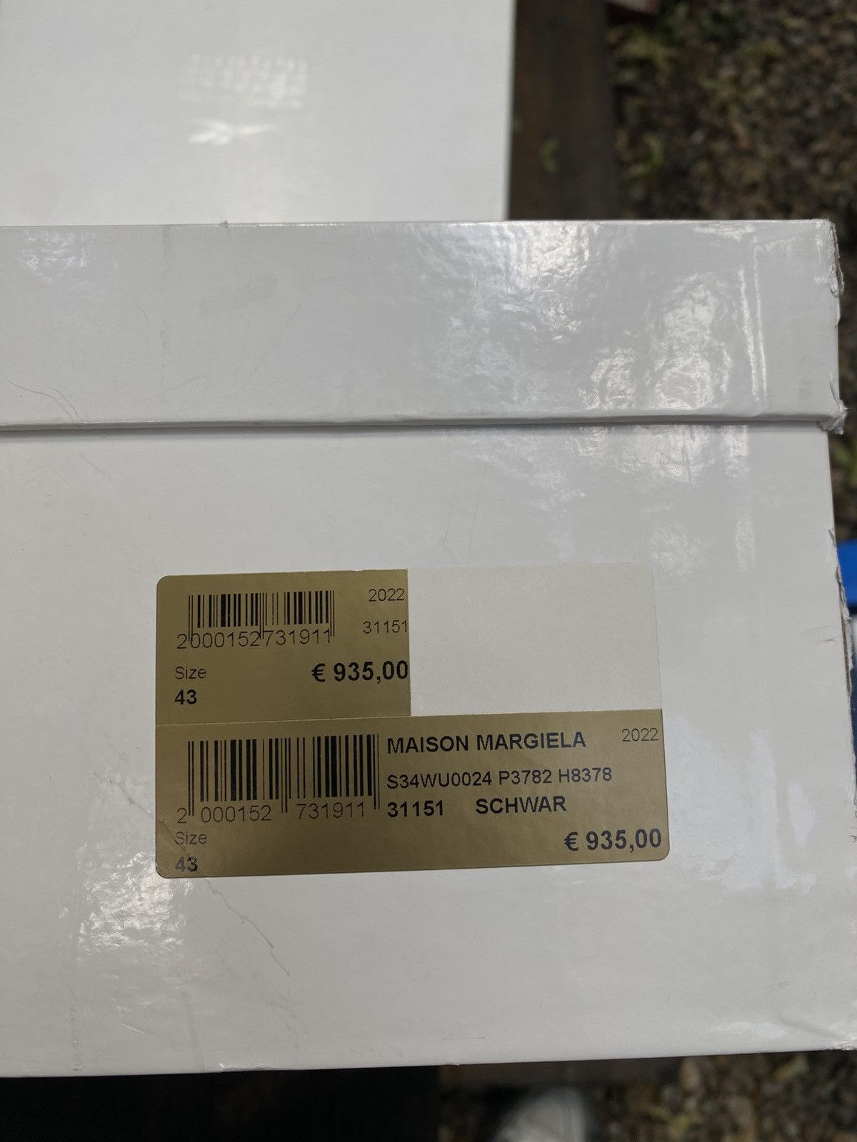 Maison Margiela Maison Margiela x Reebok Tabi Insta Pump Sneakers Size US 10 / EU 43 - 11 Thumbnail