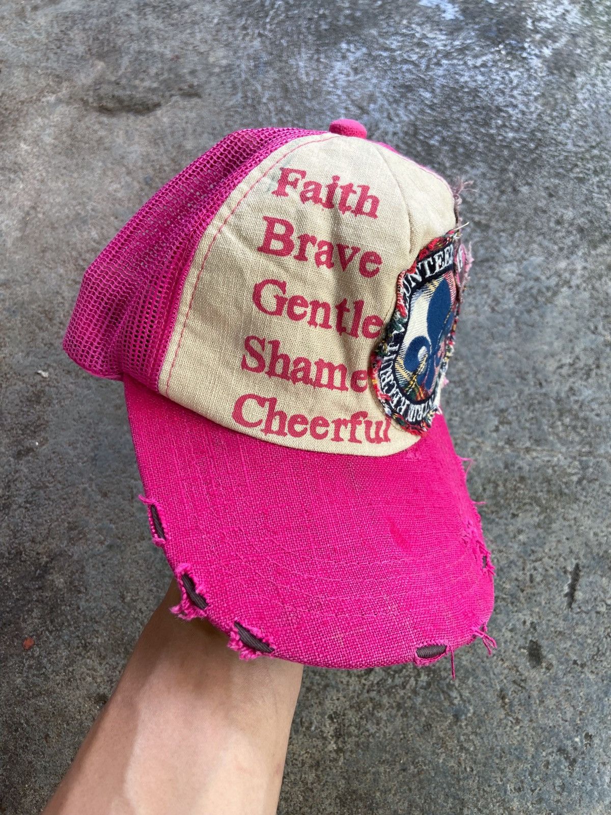 If Six Was Nine FAITH BRAVE GENTLE SHAME CHEERFUL AIRBORNE 93 RANGERS CAP Size ONE SIZE - 2 Thumbnail