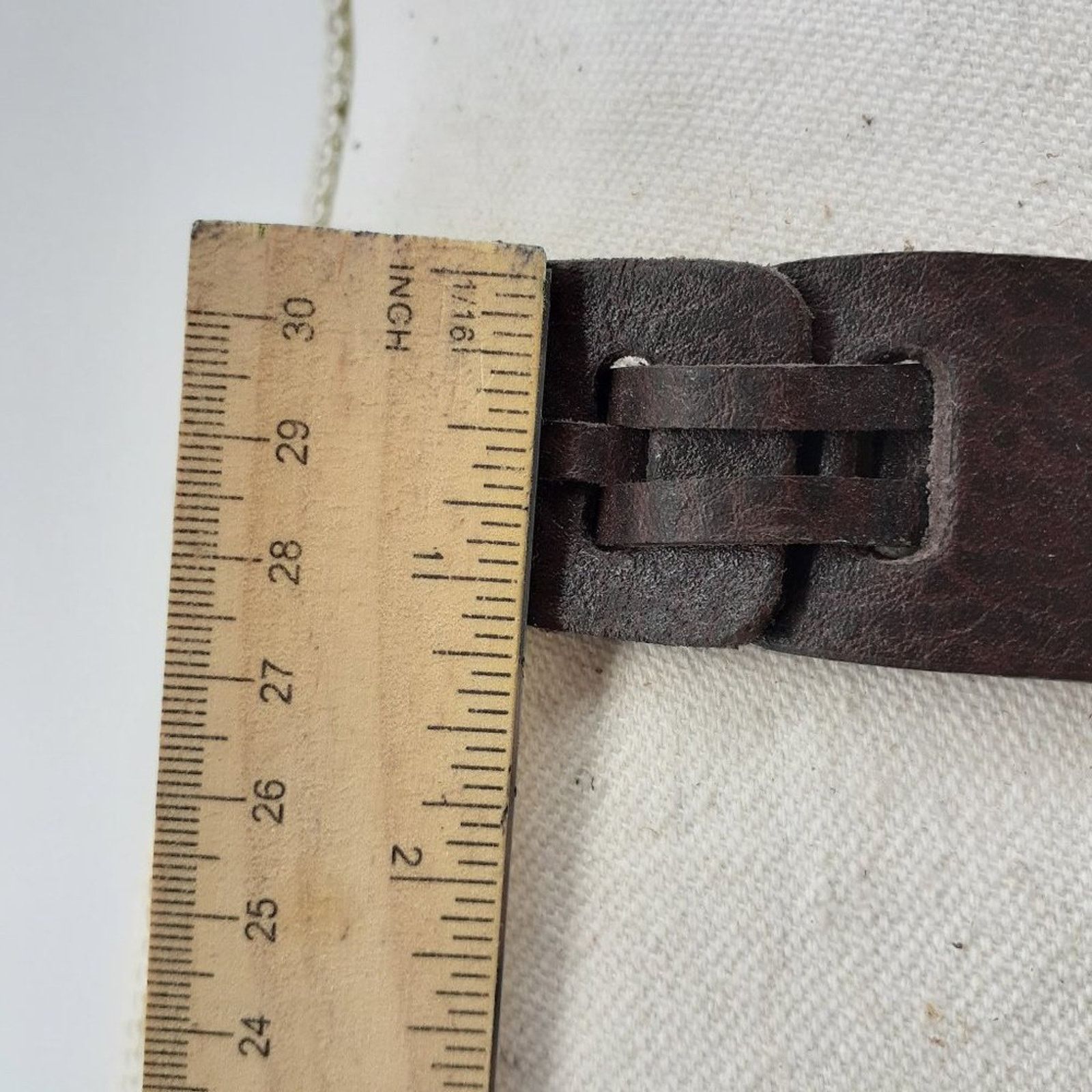 Calvin Klein CK Calvin Klein Jeans Chain Link Brown Maroon Size Small Size ONE SIZE - 9 Thumbnail