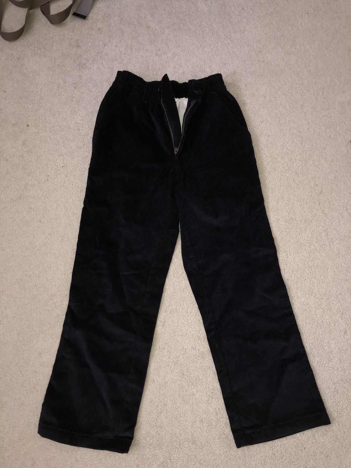 image of Noah Corduroy Navy Pants, Men's (Size 26)