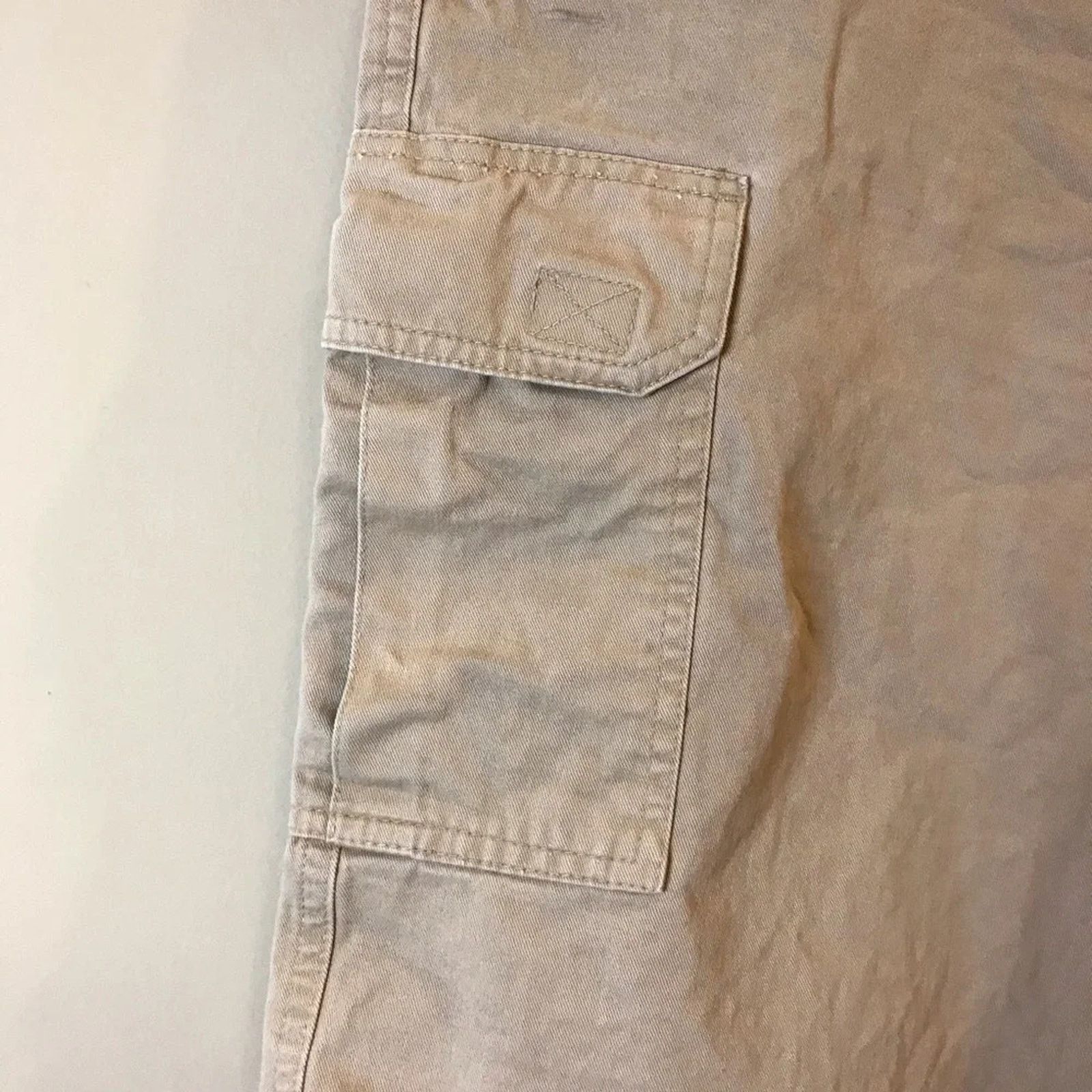 Other KingSize Khaki Cargo Shorts Pockets Men’s 46 Size US 44 / EU 60 - 3 Thumbnail