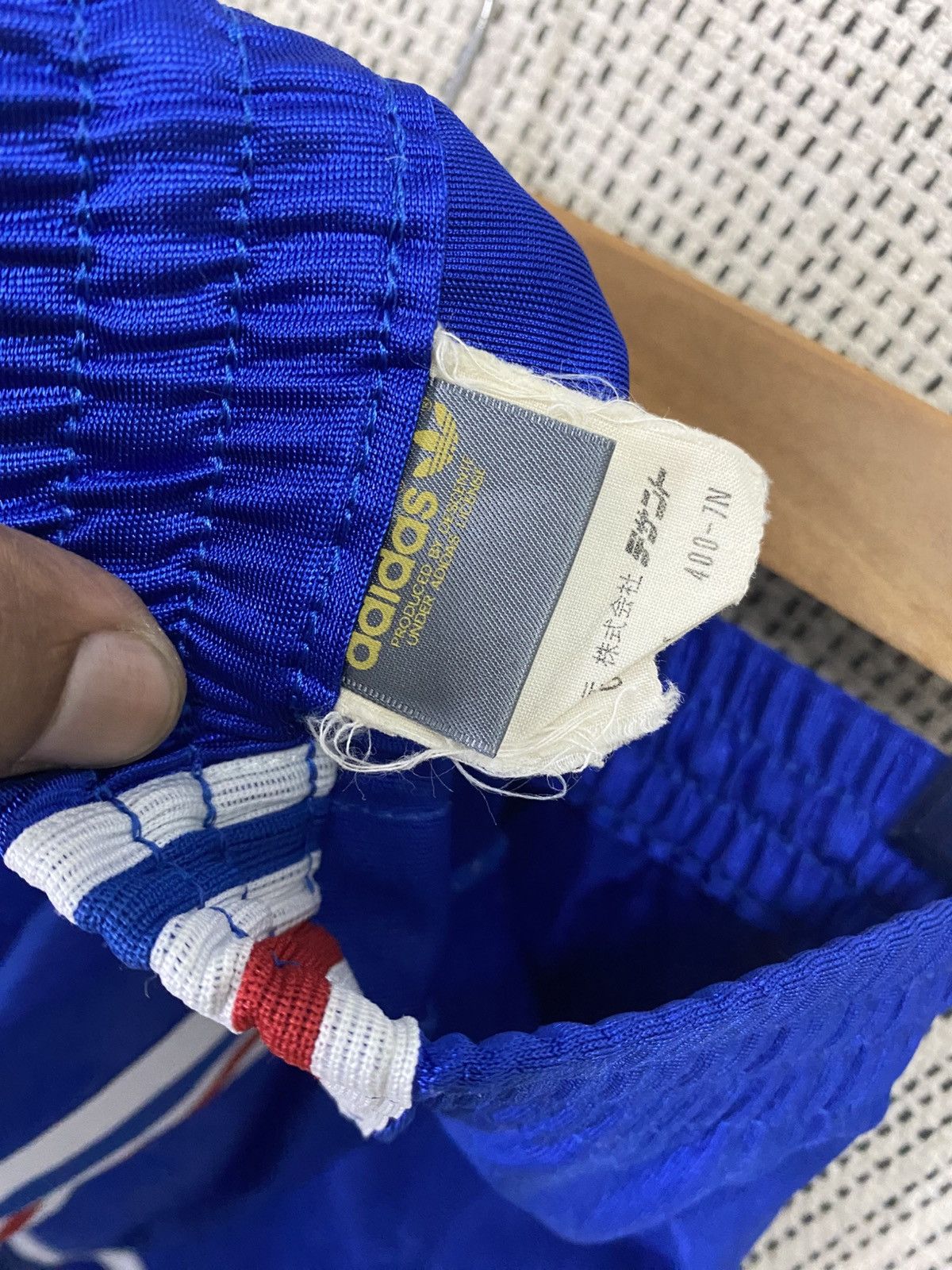 Adidas × Vintage Vintage adidas blue shorts pocket very rare Size US 34 / EU 50 - 6 Thumbnail
