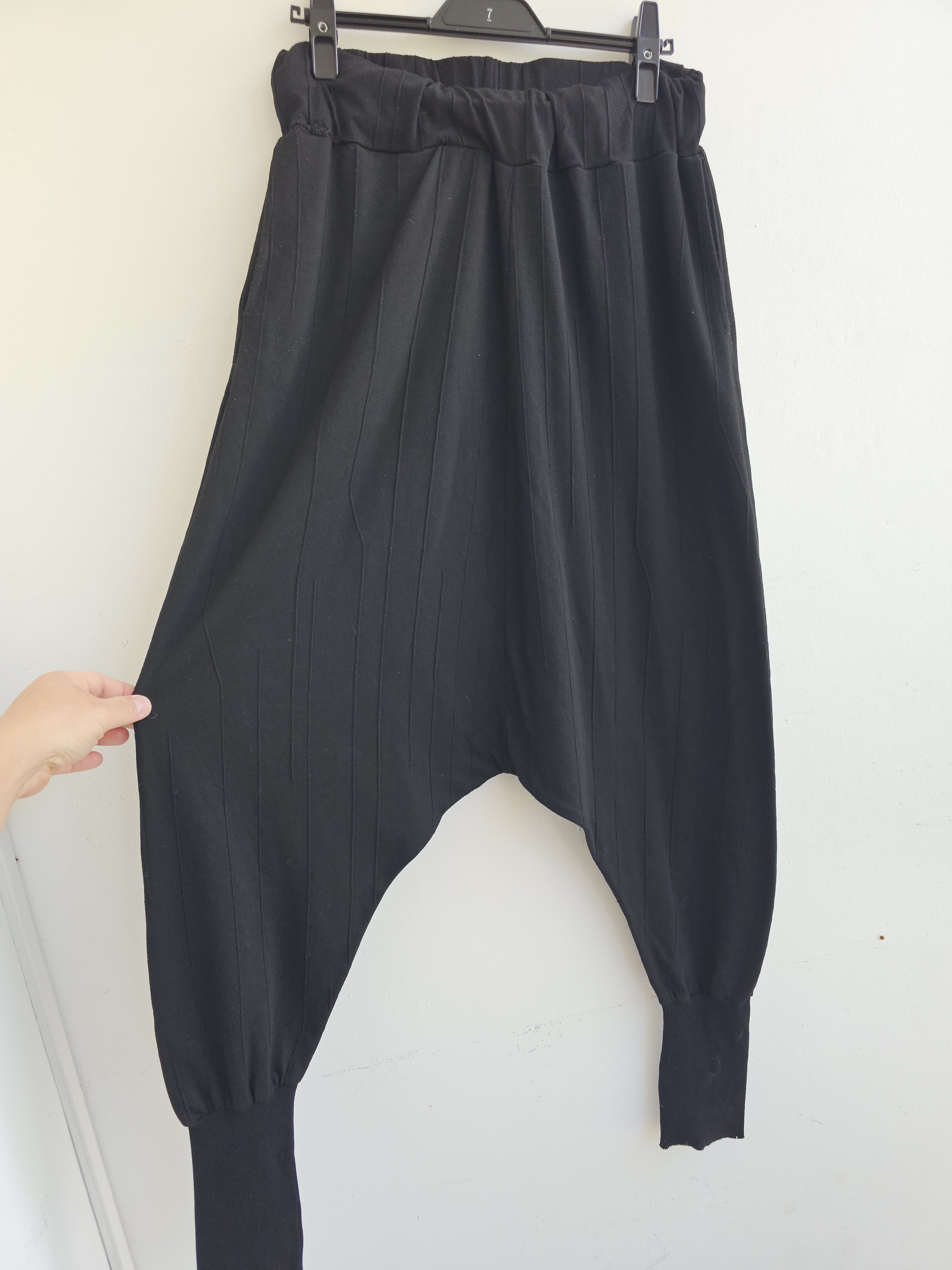 La Haine Inside Us Drop Crotch / Harem Joggers Size US 32 / EU 48 - 4 Thumbnail