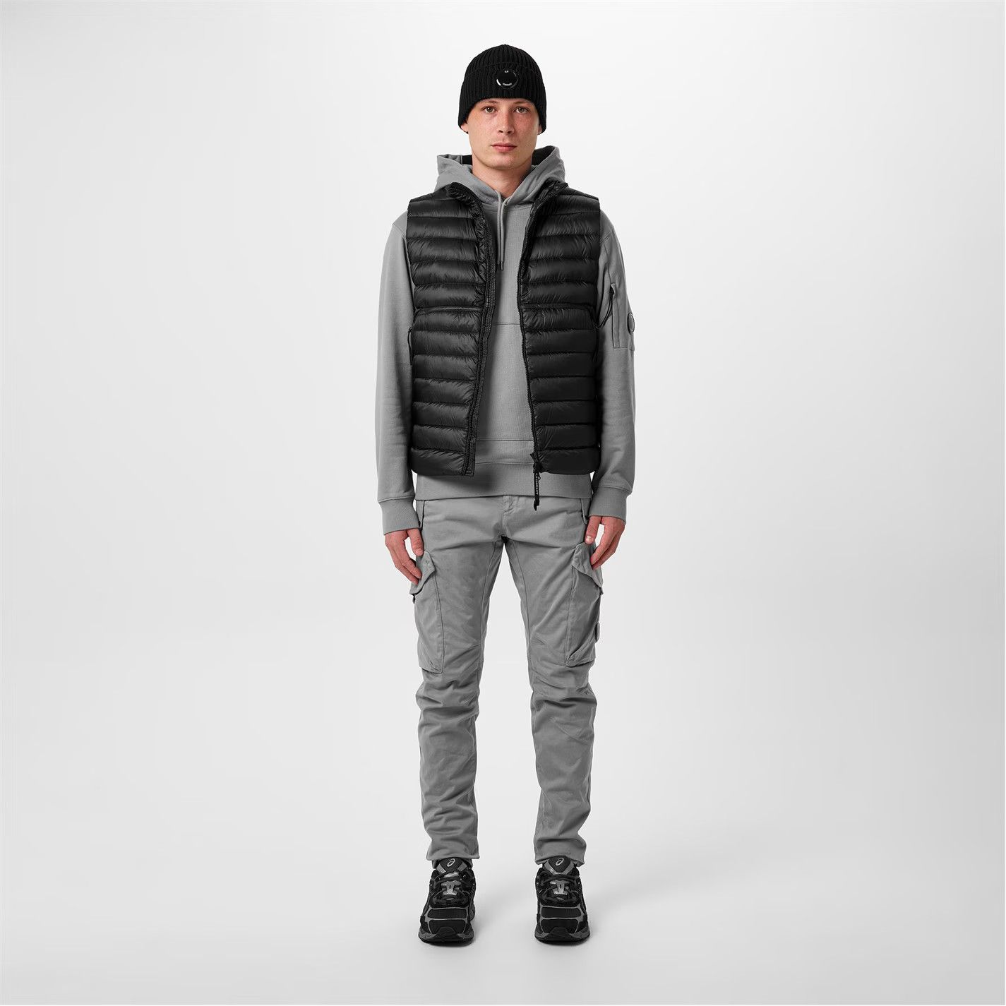 C.P. Company o1g2r1mq0426 Slim Cargo Trousers in Grey Size US 38 / EU 54 - 6 Thumbnail