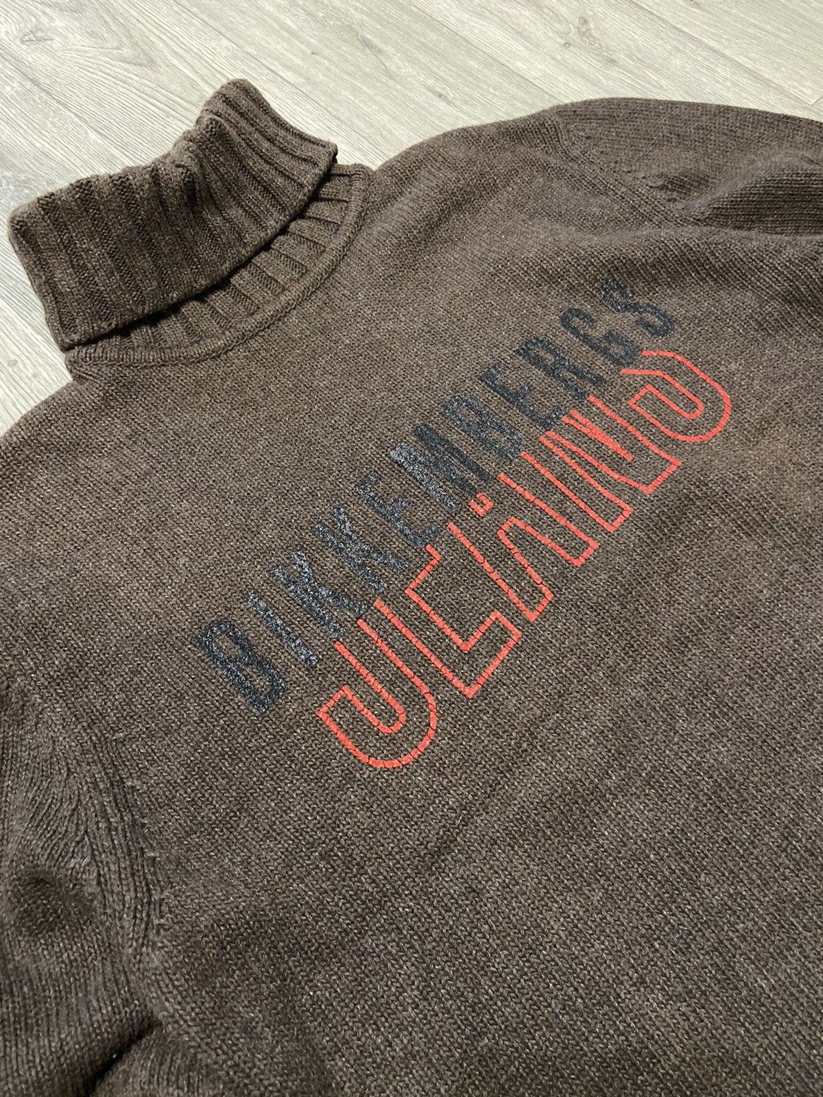 Dirk Bikkembergs Dirk Bikkembergs Wool high collar knit Sweater Size US L / EU 52-54 / 3 - 4 Thumbnail