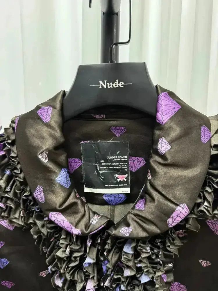 Undercover Undercover 01AW Diamond Print Shirt Size US M / EU 48-50 / 2 - 6 Thumbnail