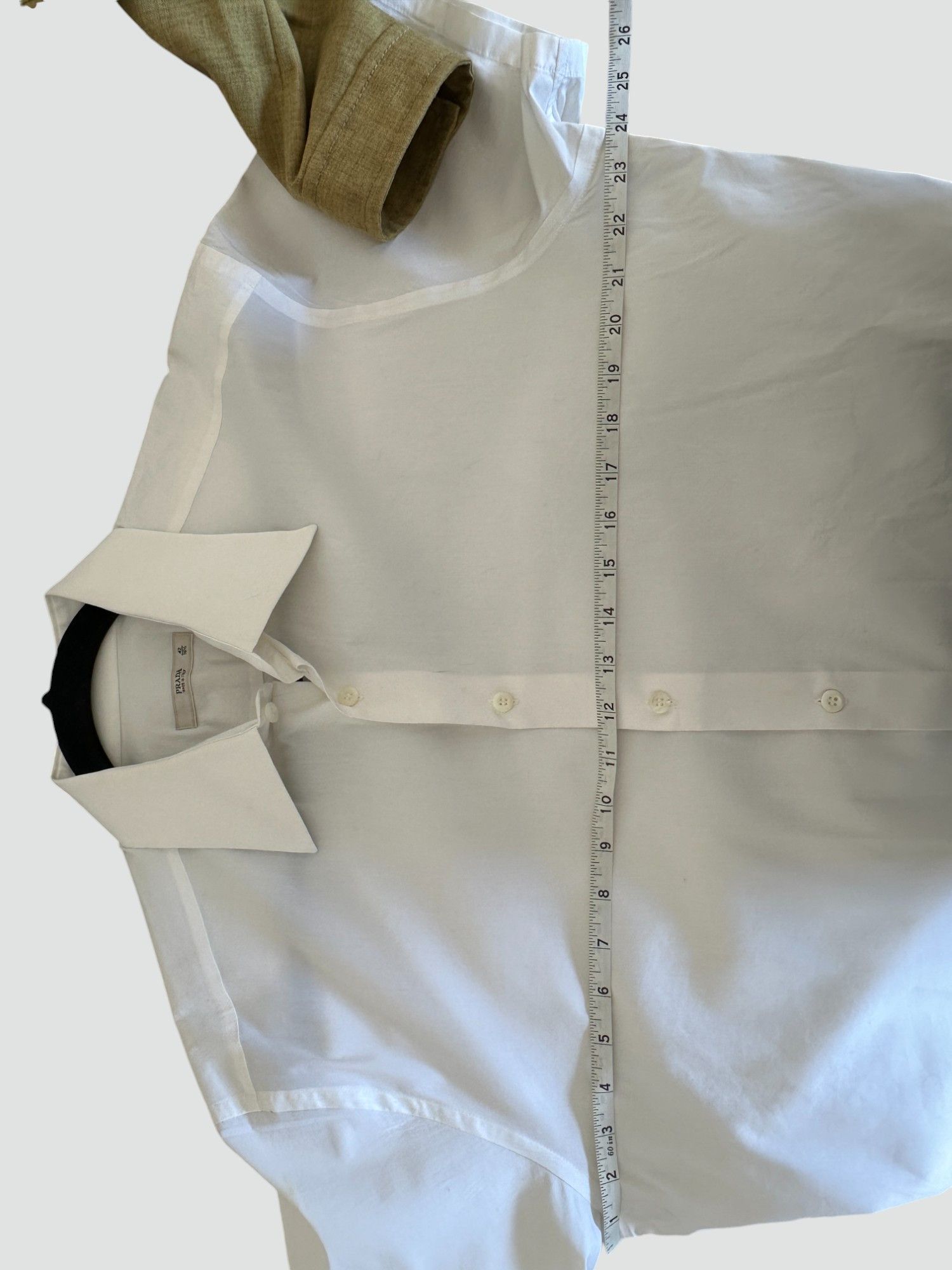 Prada Prada Short Sleeve Button Up Shirt Size US L / EU 52-54 / 3 - 9 Thumbnail