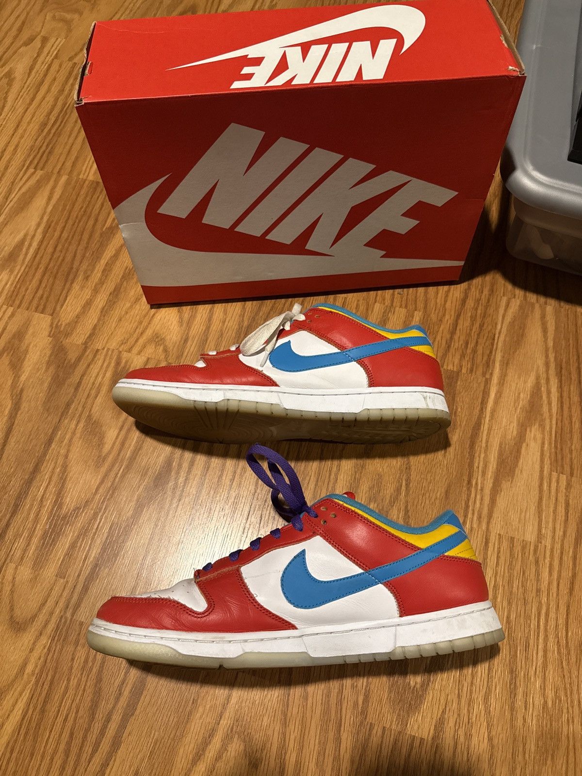 Nike Fruity pebbles dunks Size US 11.5 / EU 44-45 - 5 Thumbnail