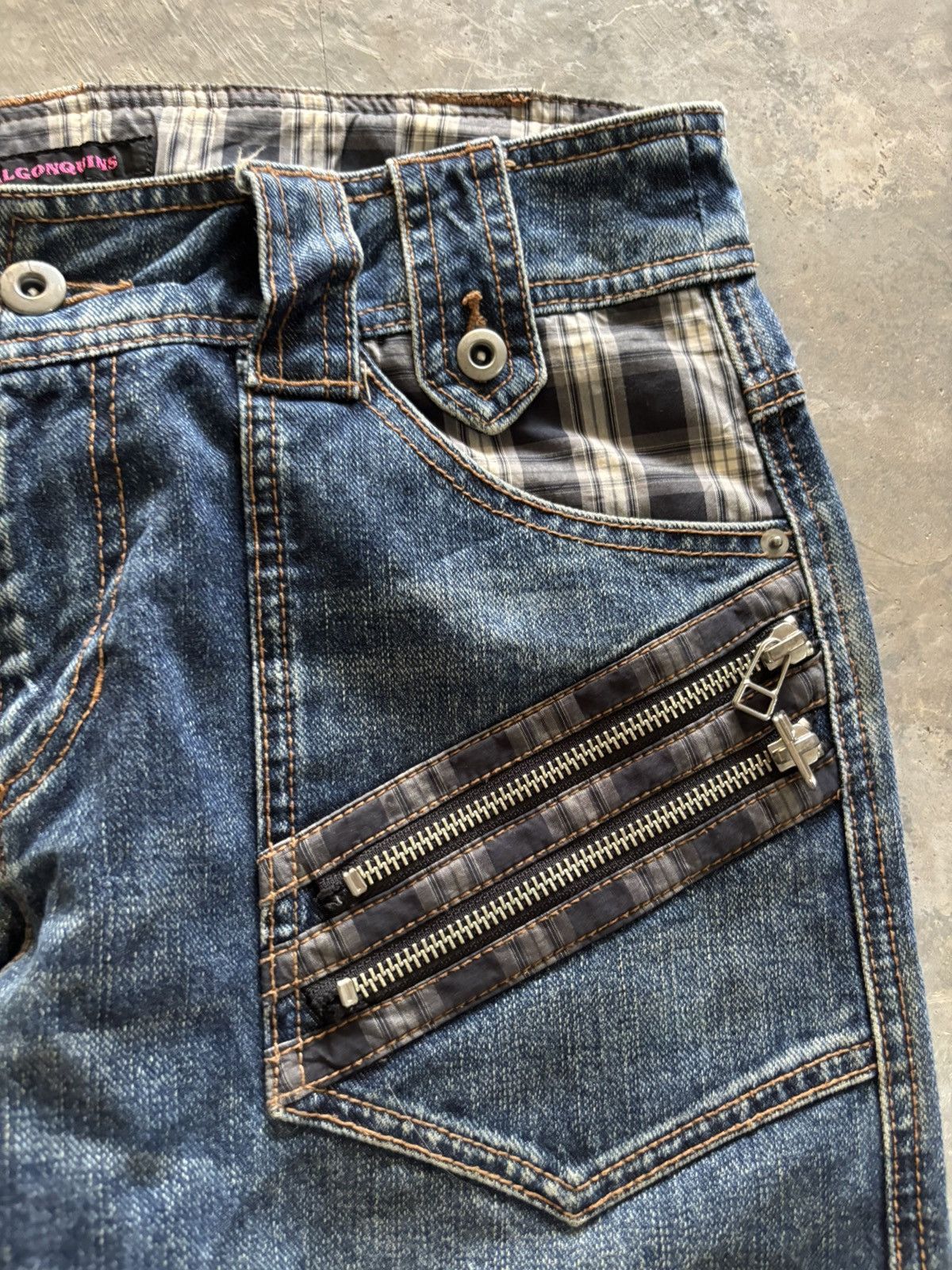 Hysteric Glamour ALGONQUINS japanese punk distressed patchwork ripped Size US 30 / EU 46 - 9 Thumbnail