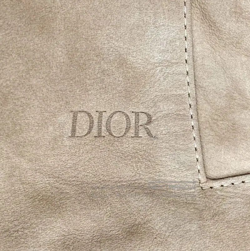 Dior Dior Brown Leather Men's Outerwear Jacket . Size US L / EU 52-54 / 3 - 4 Thumbnail
