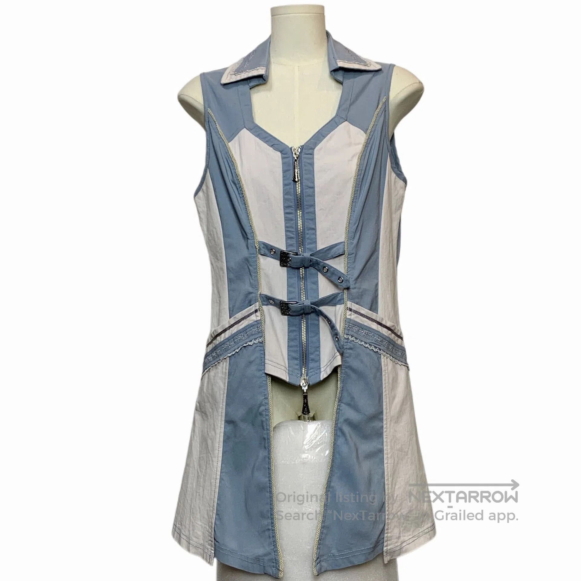 Other Chinese Style Embroidered Vest Jacket. Size M / US 6-8 / IT 42-44 - 1 Thumbnail