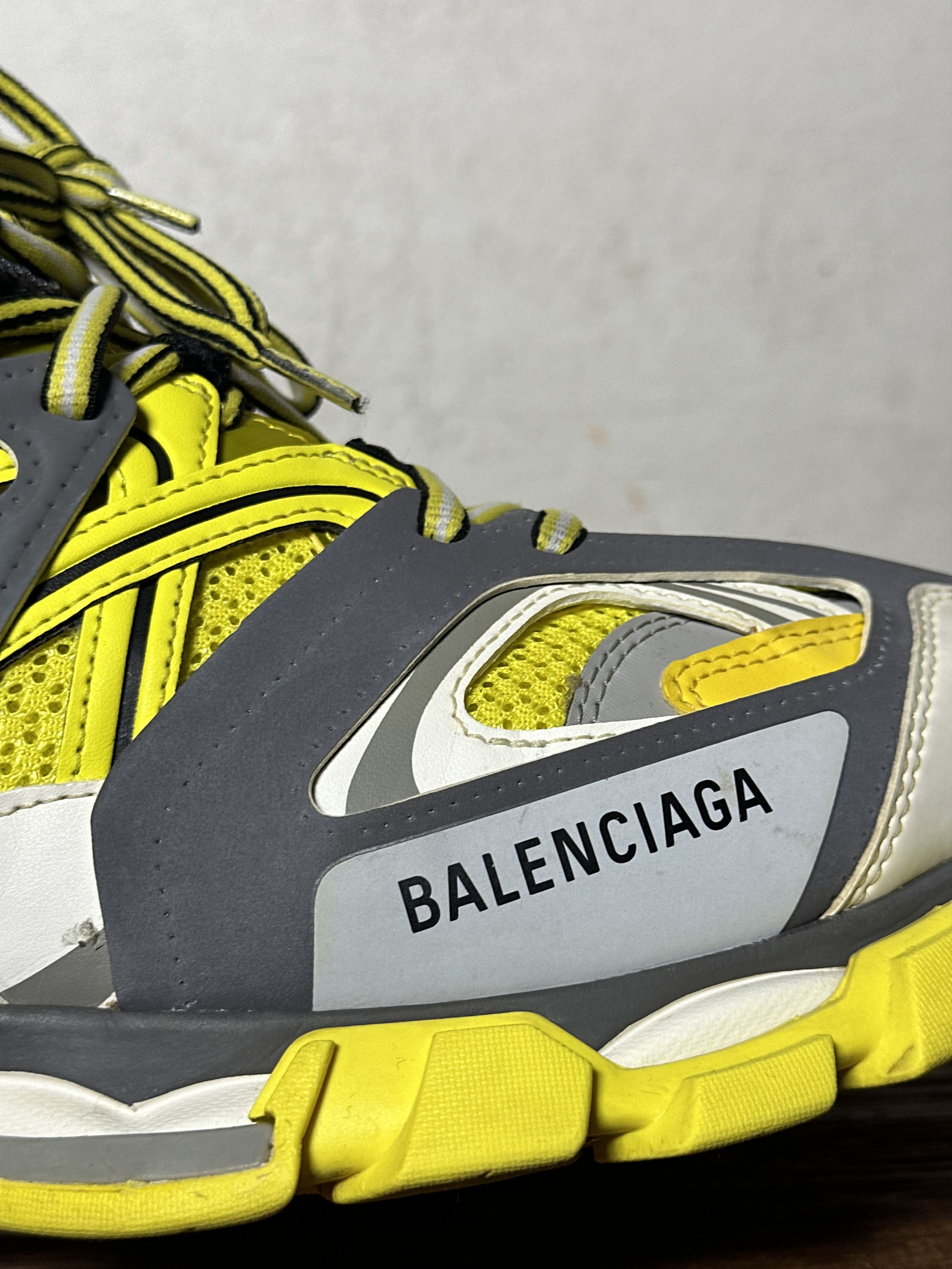 Balenciaga Balenciaga Track 1 Yellow Grey Sneakers Size US 11 / EU 44 - 5 Thumbnail