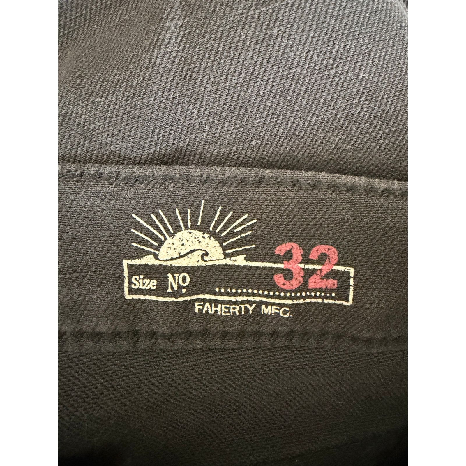 Faherty Faherty Stretch Terry 5 Pocket Pants Sz 32x28 Size US 32 / EU 48 - 3 Thumbnail