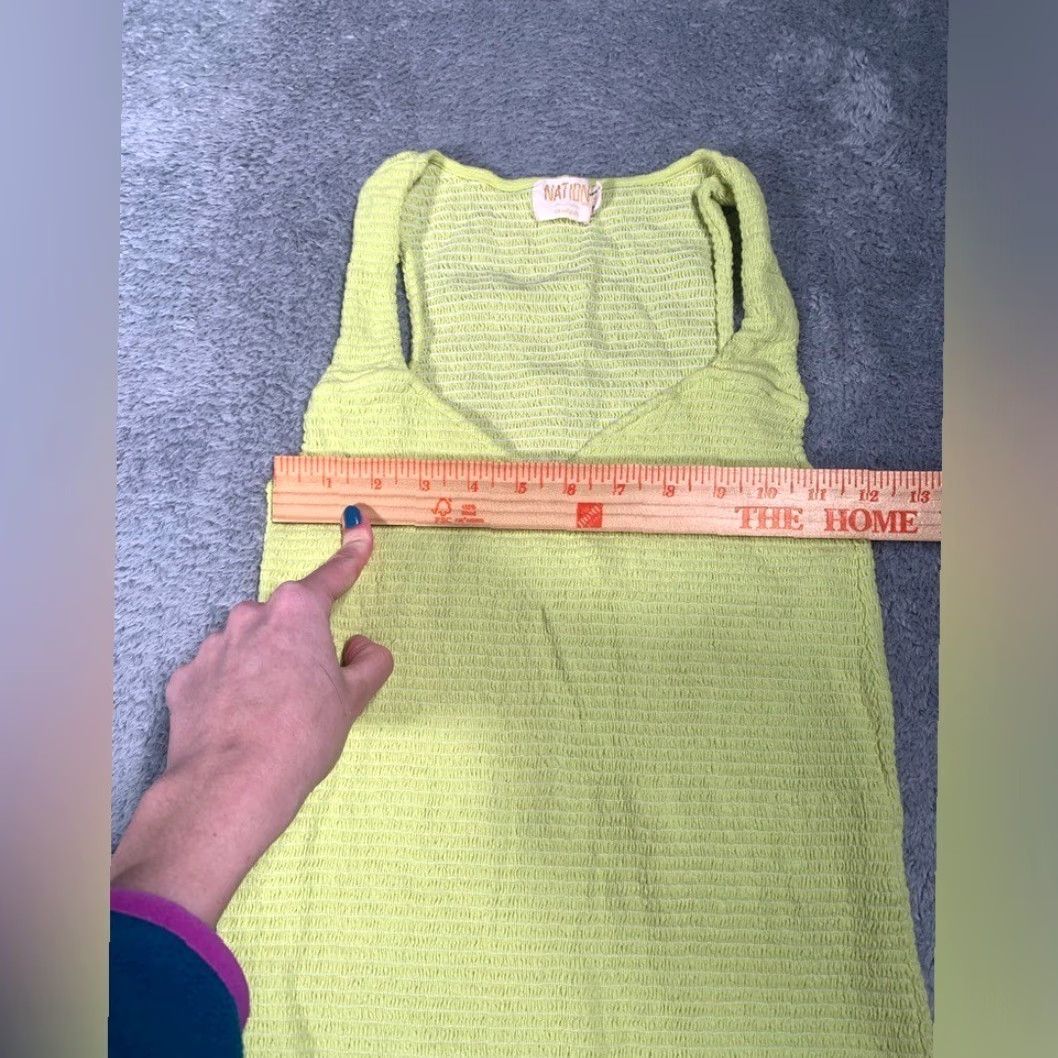 Nation LTD Nation LTD Tank Top Women S Small Lime Green/yellow Green Tank S Womens (Green) Size S / US 4 / IT 40 - 3 Thumbnail