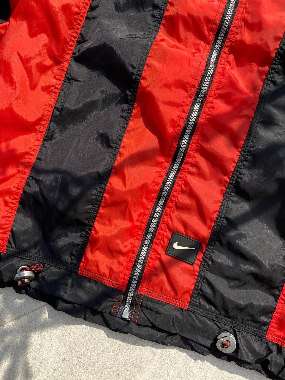 Nike × Vintage 90S NIKE RARE MULTI BIG LOGO Y2K RETRO SWOOSH NYLON JACKET Size US L / EU 52-54 / 3 - 3 Thumbnail