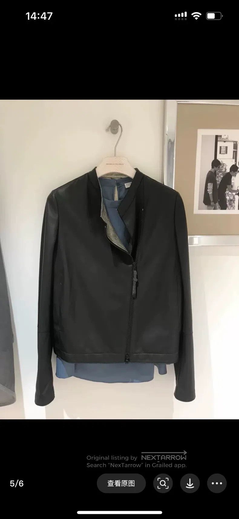 Brunello Cucinelli Brunello Cucinelli Nappa Leather Jacket Size XS / US 0-2 / IT 36-38 - 9 Thumbnail