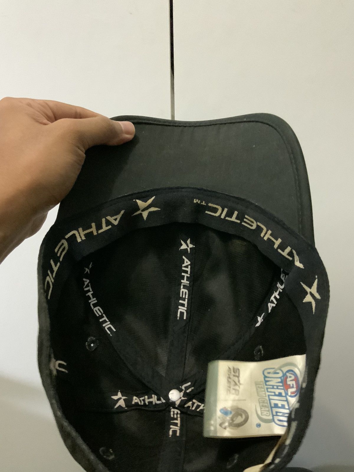 Hat Club AFL Star Athletic Fly Emirates Collingwood Fitted Hat Size ONE SIZE - 8 Thumbnail