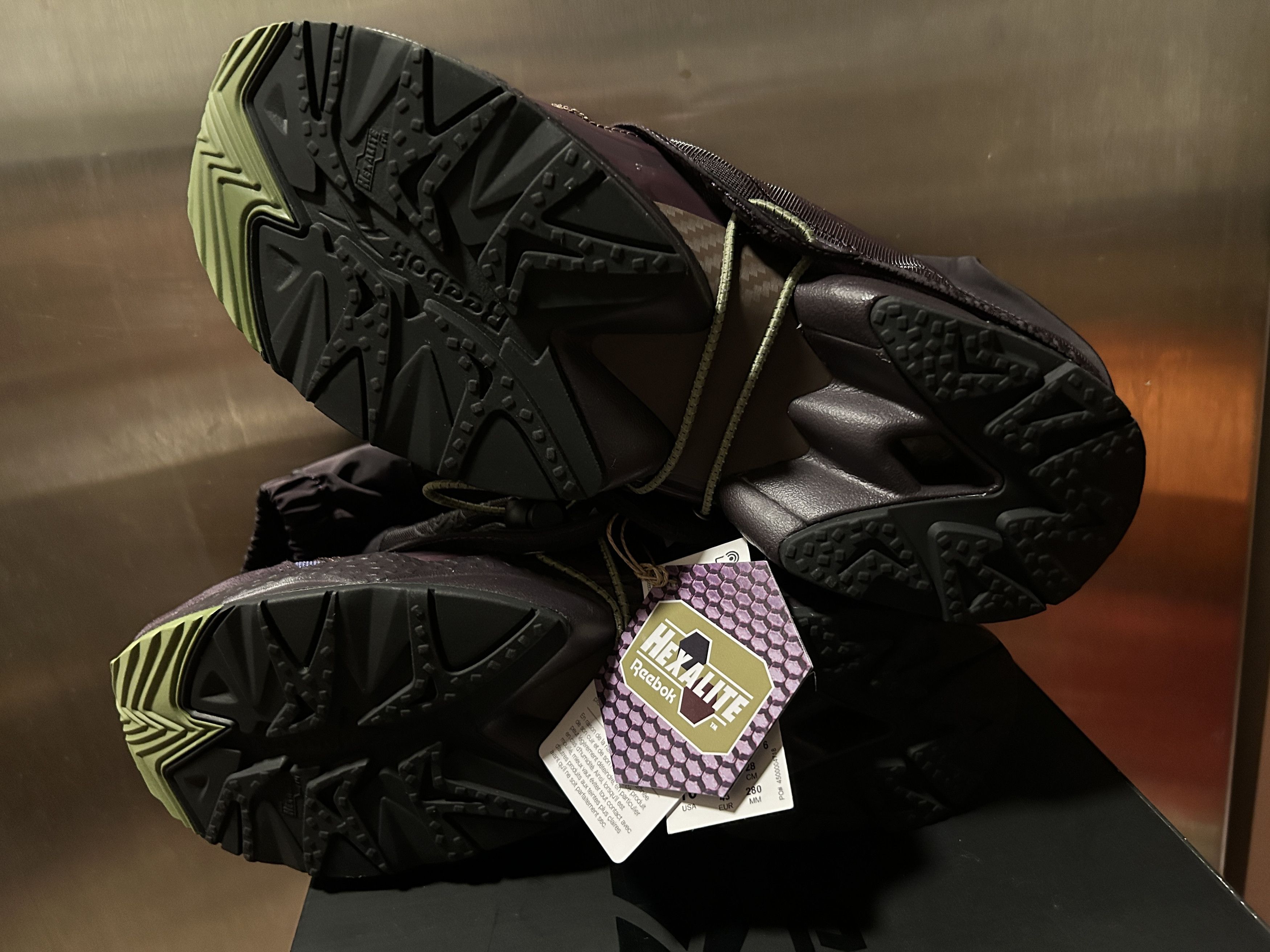 Happy99 × Reebok H99 x Reebok Instapump Fury 95 - Purple/Midnight-Earth Size US 10 / EU 43 - 20 Thumbnail