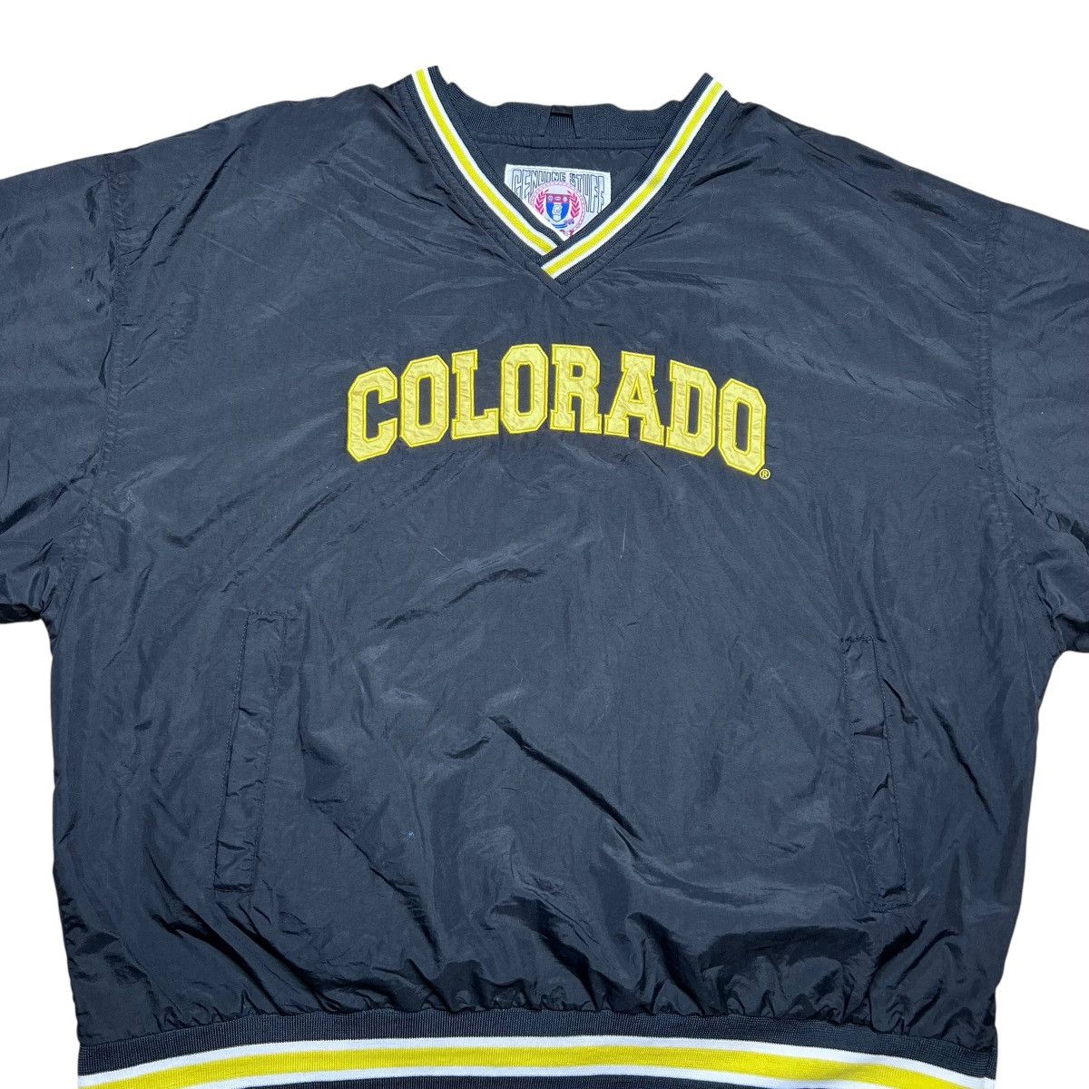 NCAA NCAA Colorado Buffaloed Arch Spell Out Pullover Windbreaker Size US XL / EU 56 / 4 - 4 Thumbnail