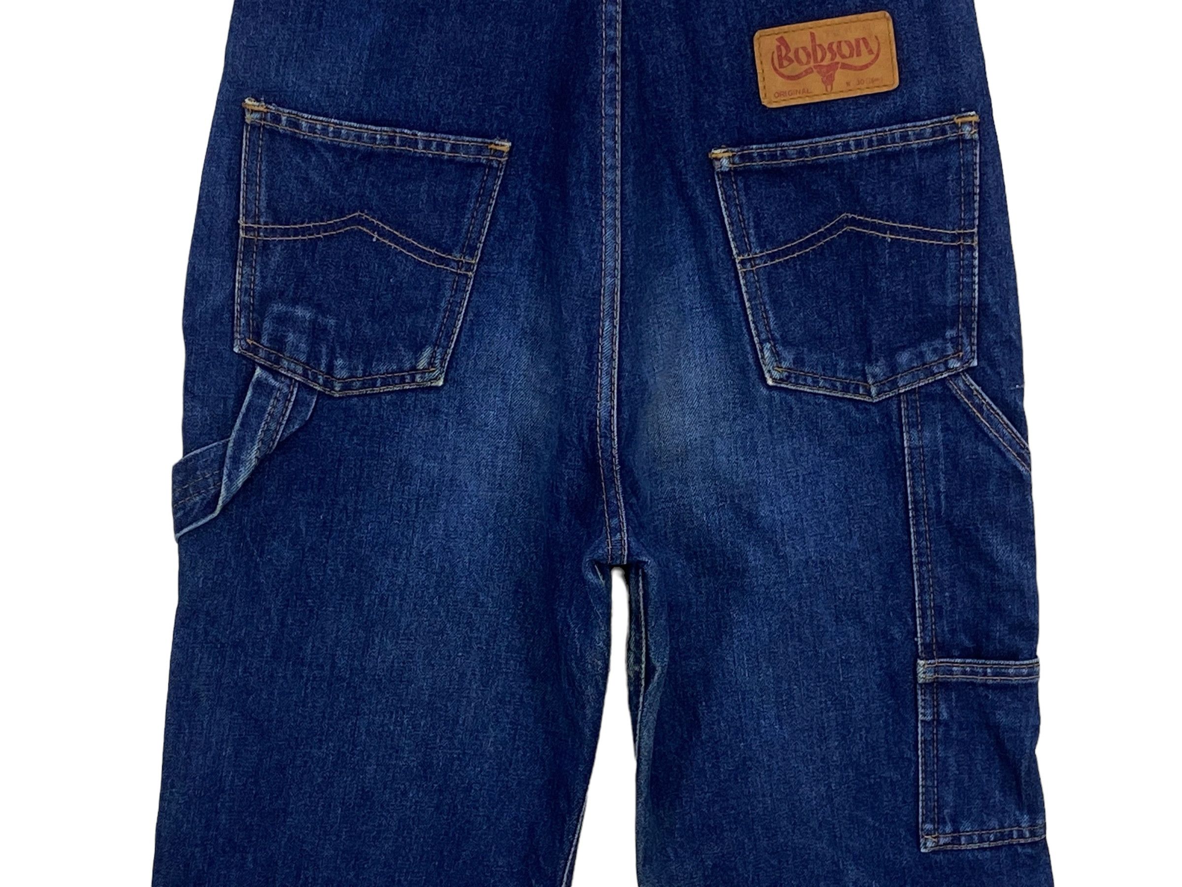 Other Bobson Denim Bib Overalls Hip Hop Skateboards Workwear Size US 30 / EU 46 - 7 Thumbnail