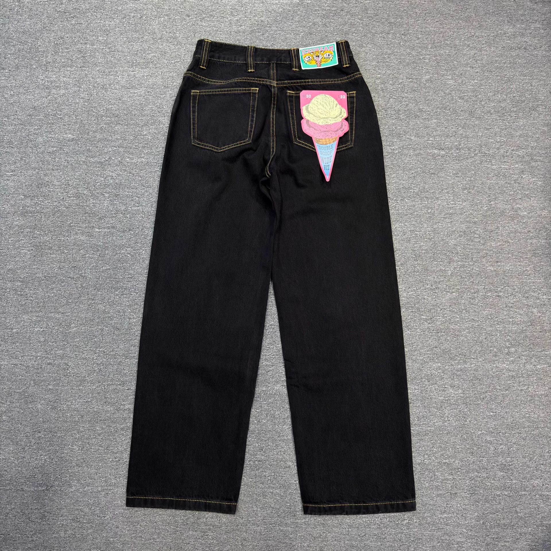Billionaire Boys Club BBC Flying Dog Baggy Jeans Q5 Size US 30 / EU 46 - 2 Thumbnail