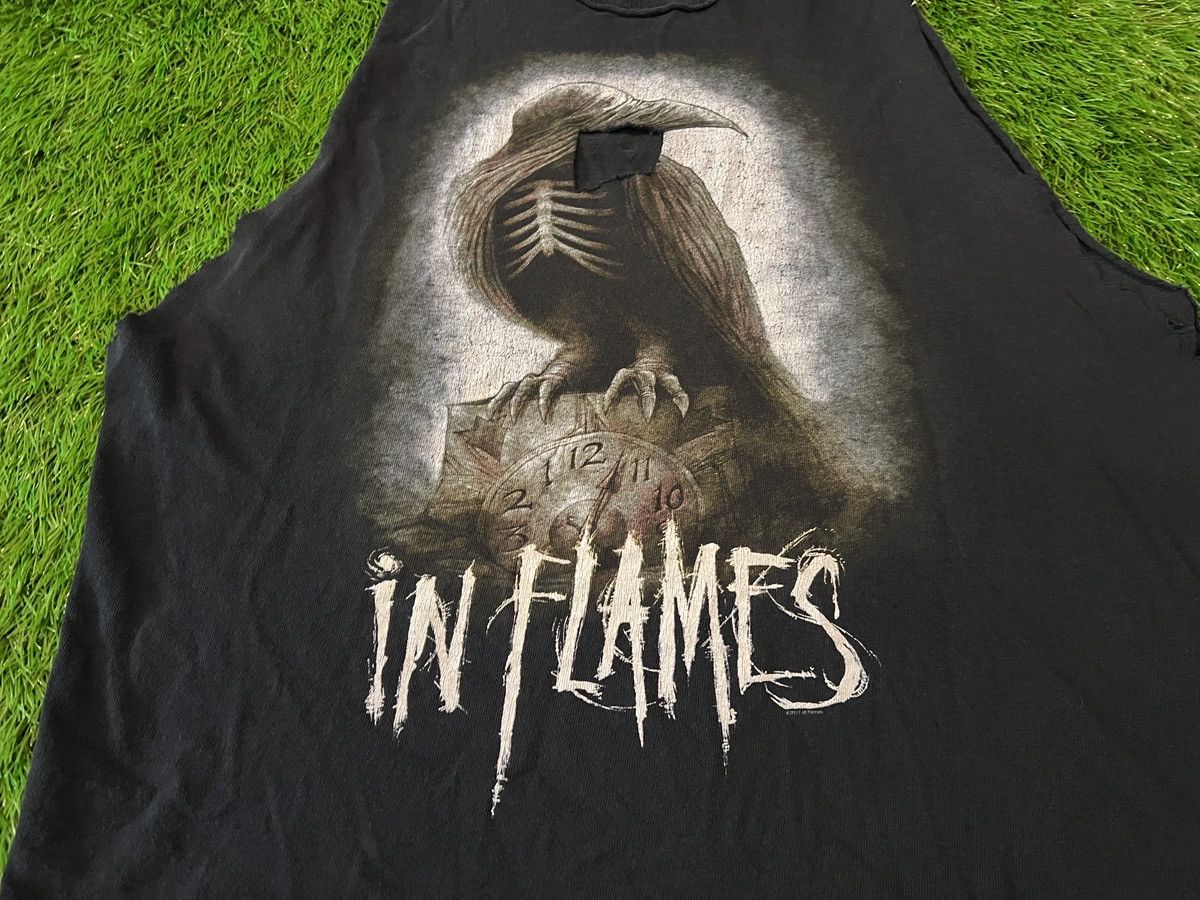 Band Tees OFFICIAL In Flames Concert 2012 Tour T-Shirt 2-Sided Shirt Size US L / EU 52-54 / 3 - 2 Thumbnail