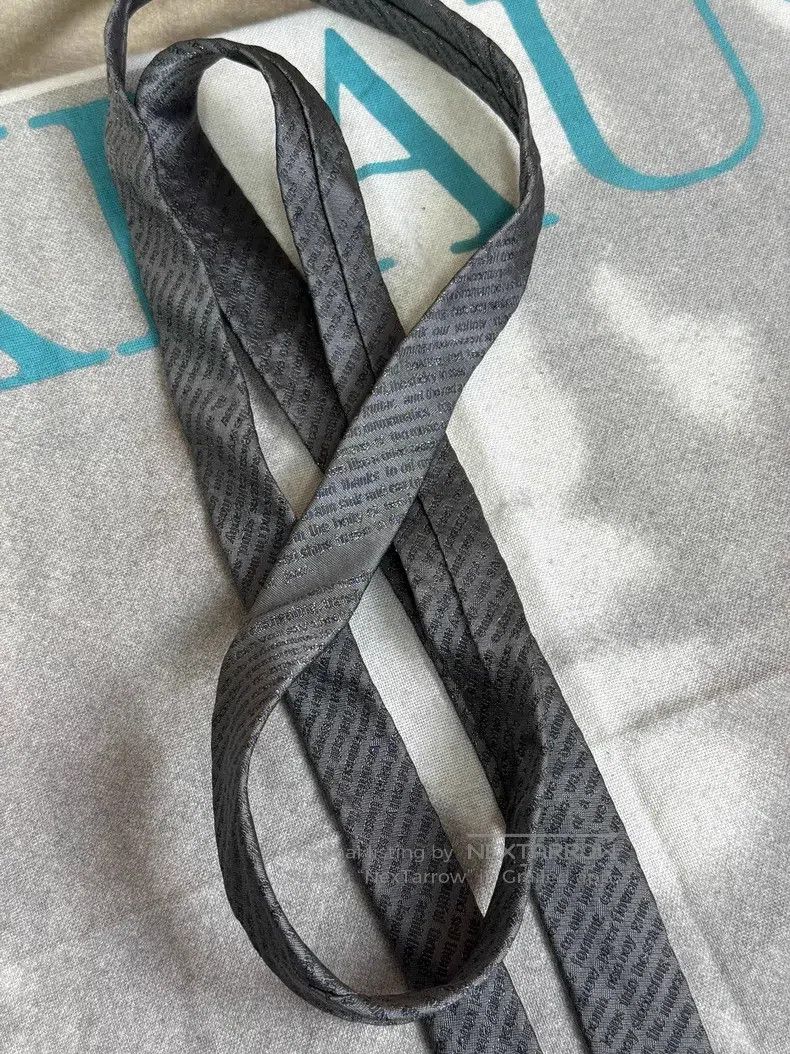 Undercover Undercover Embroidered Poetic Tie Size ONE SIZE - 4 Thumbnail