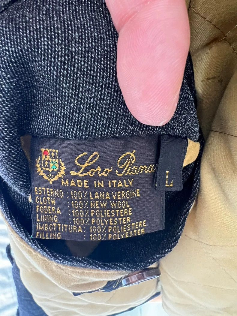 Loro Piana LORO PIANA Sheared woolen overcoat Size US L / EU 52-54 / 3 - 7 Thumbnail