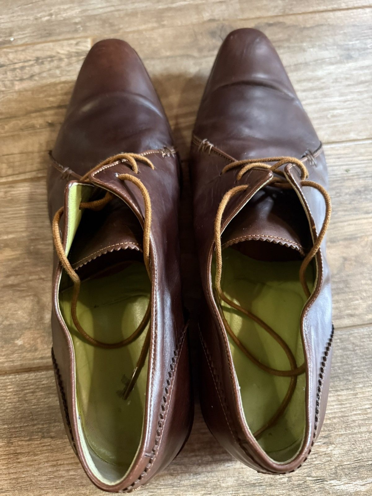 Oliver Sweeney Oliver Sweeney Stanzio US10.5 MADE IN ITALY 3 Eyelet Derby Size US 10.5 / EU 43-44 - 7 Thumbnail
