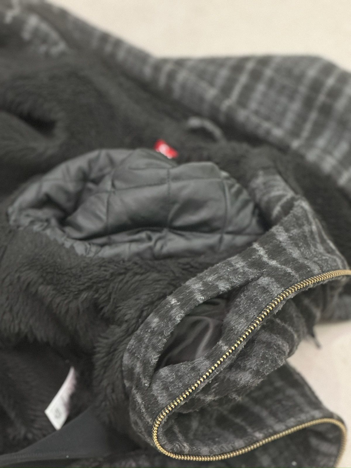 Supreme Supreme Plaid Wool Hooded Work Jacket Size US L / EU 52-54 / 3 - 7 Thumbnail