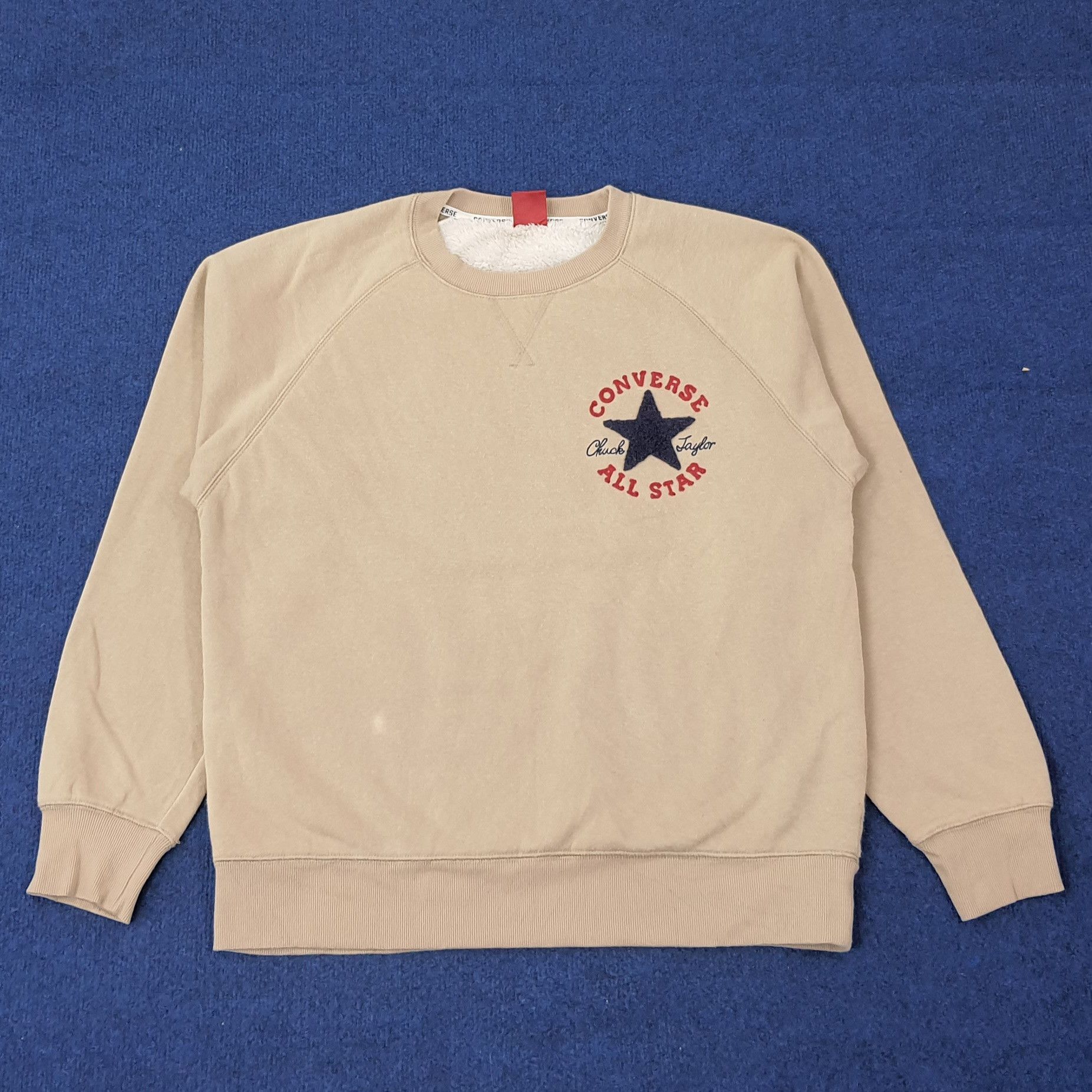 Converse Vintage Converse All Star Chuck Taylor Sweatshirt C245N22 Size US M / EU 48-50 / 2 - 1 Thumbnail