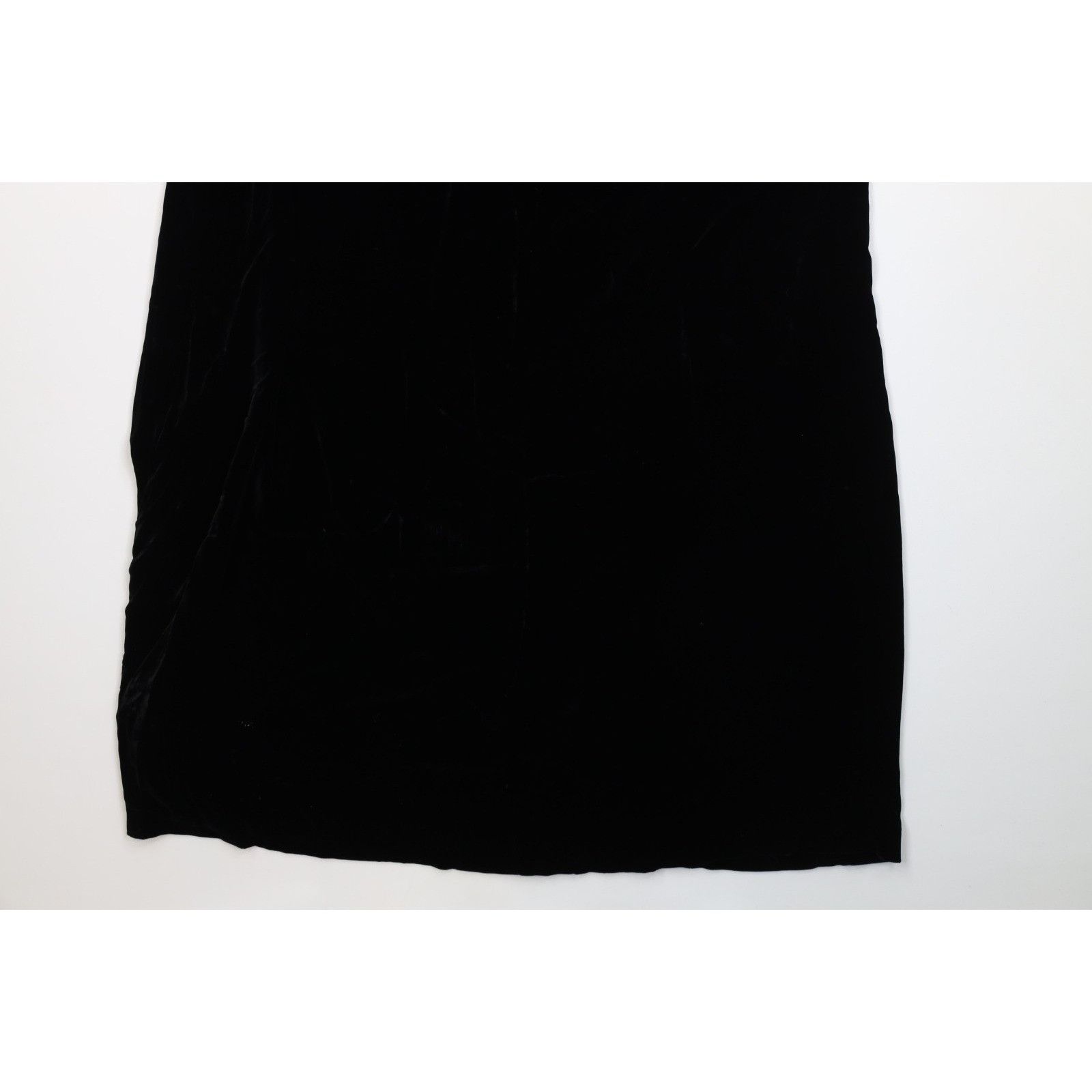 Vintage Vintage 90s Lane Bryant Rayon Gabardine Silk Velour Skirt Size 36" / US 14 / IT 50 - 8 Thumbnail