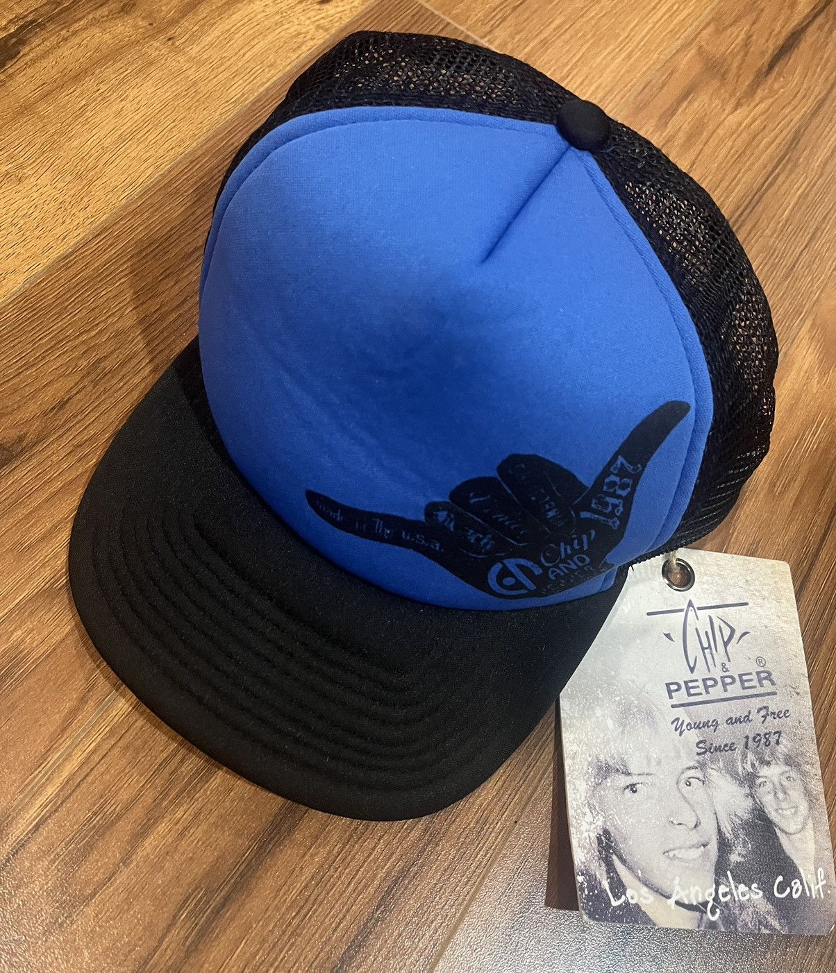 🔥NEW🔥Vintage Chip and Pepper Snapback hat