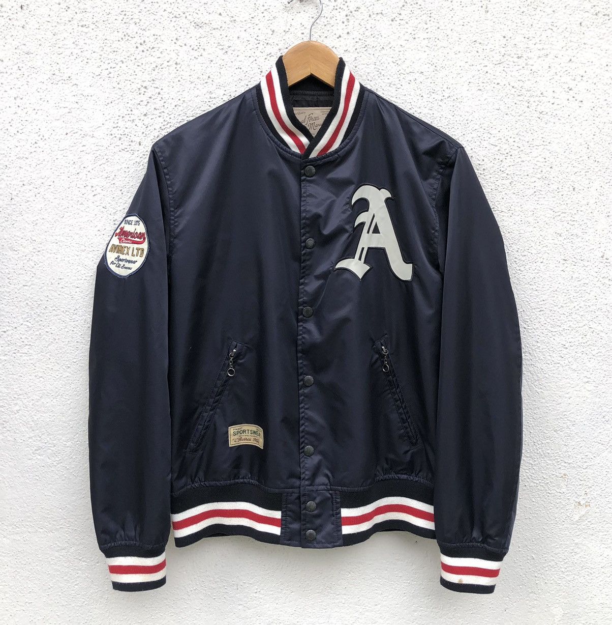 Avirex AVIREX LTD American Sportswear Nylon Varsity Jacket Size US M / EU 48-50 / 2 - 1 Thumbnail
